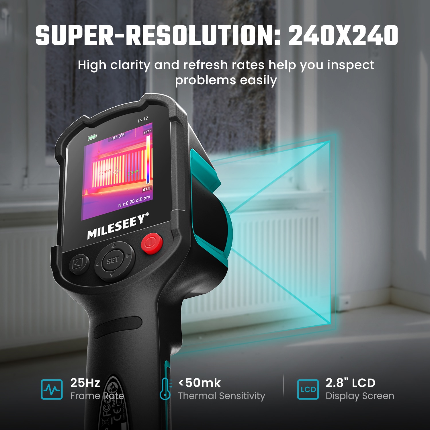 MILESEEY TR10 Thermal-Cameras - View #2
