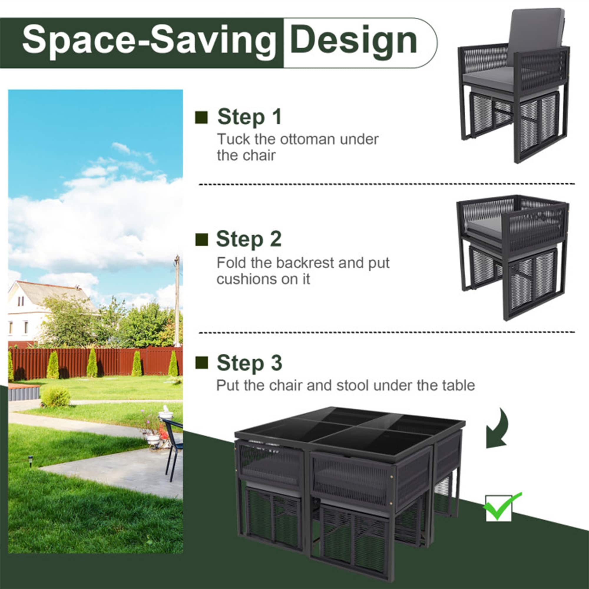 BABOOM BOM-0025AAE-OR Patio-Dining-Sets - View #10