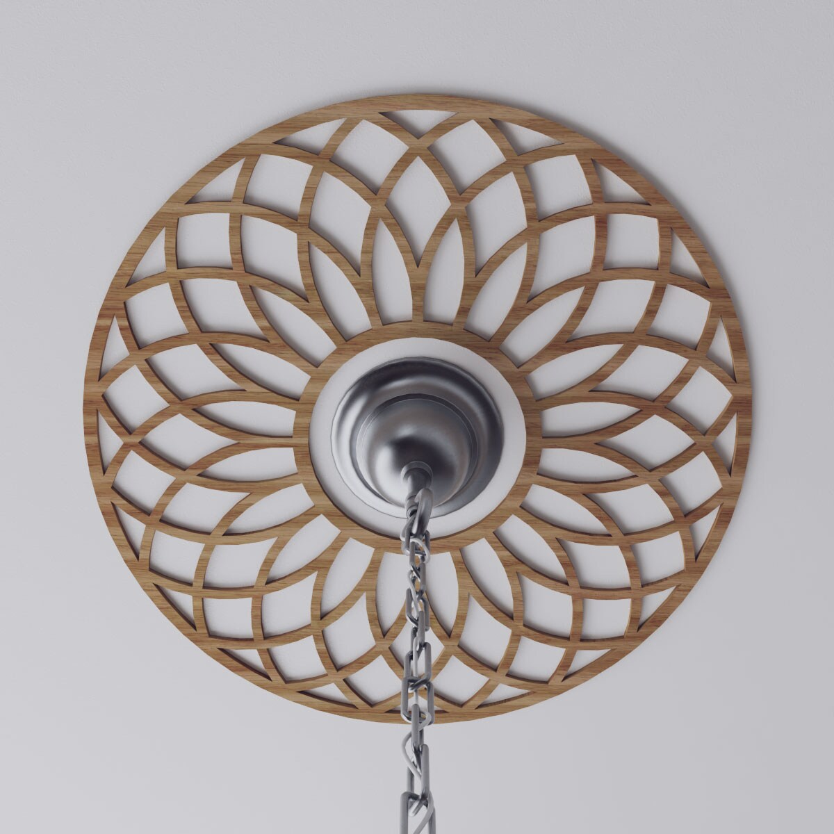 Ekena Millwork CMWP38X38X0250CNWA Ceiling-Medallions - View #11