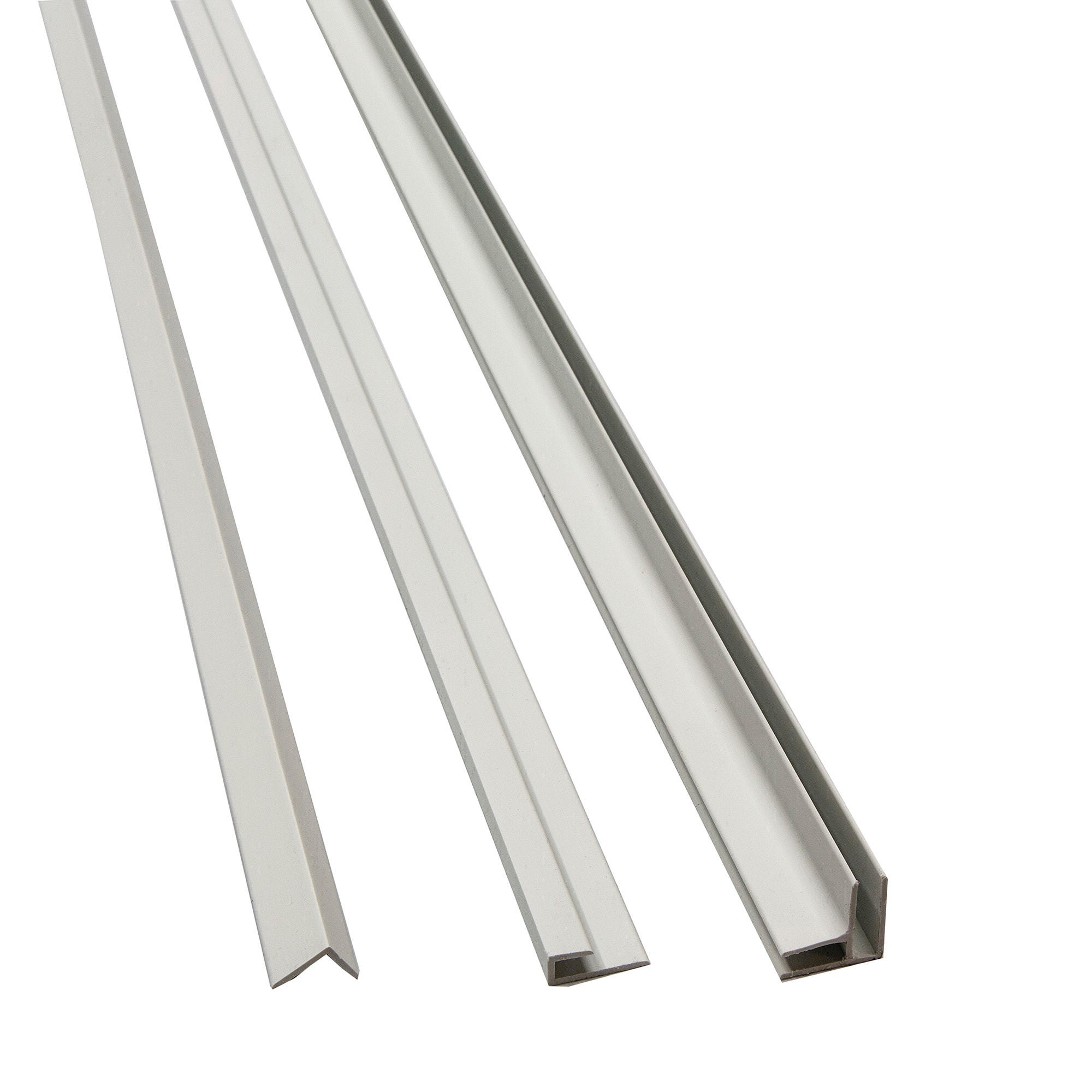 PALISADE 17312 0.9375-in W x 94-in L Dusty Pearl PVC Edge trim kit Tile Edge Trim