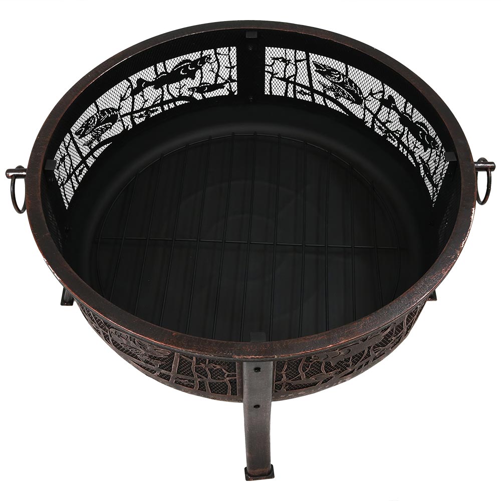 Sunnydaze Decor KF-NFFP31 Outdoor-Woodburning-Firepits - View #6