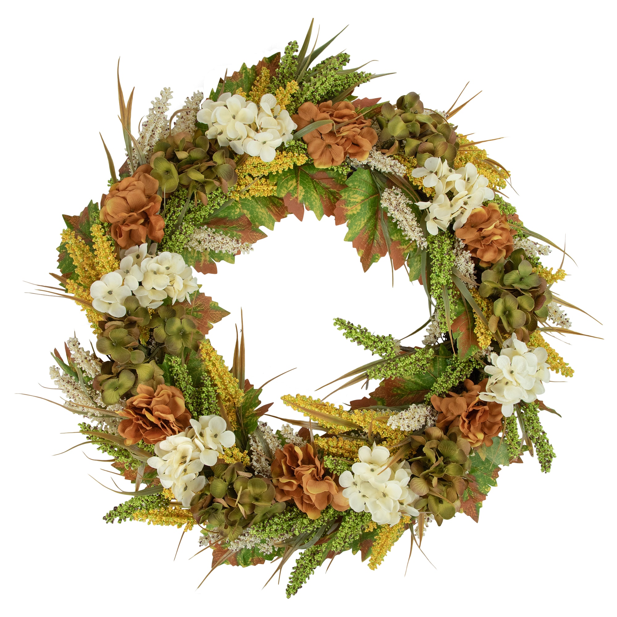 Northlight 34868418 2.3-ft 28-in White Artificial wreath