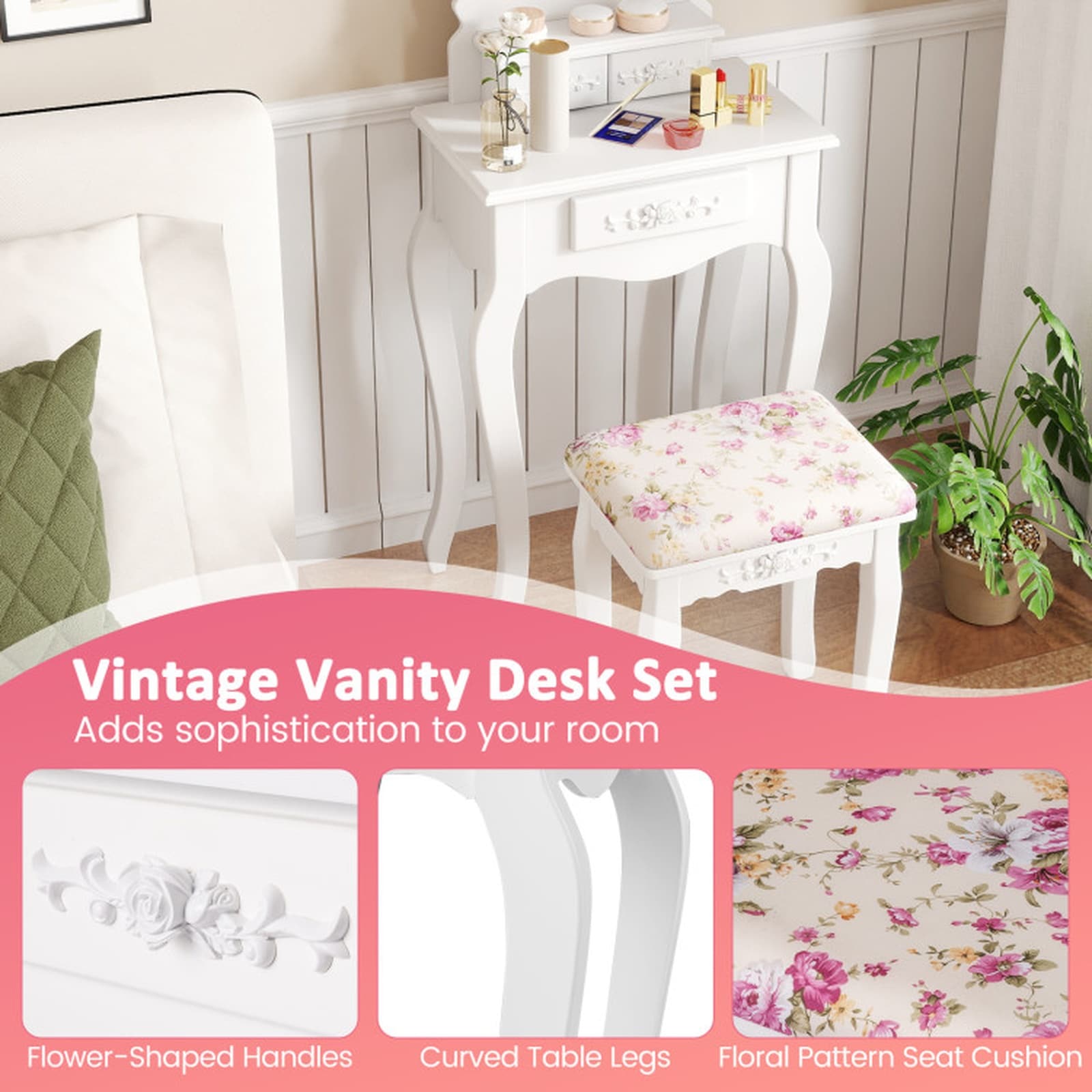 SUGIFT LW047SUGHY043 Vanity-Stools - View #7