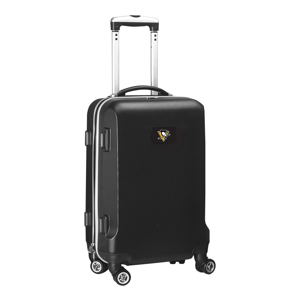 Mojo Licensing NHPEL204_BLACK NHL Pittsburgh Penguins 24 x 15 x 9 Black Polycarbonate Hardshell Carry-on Bag (1-Bag)