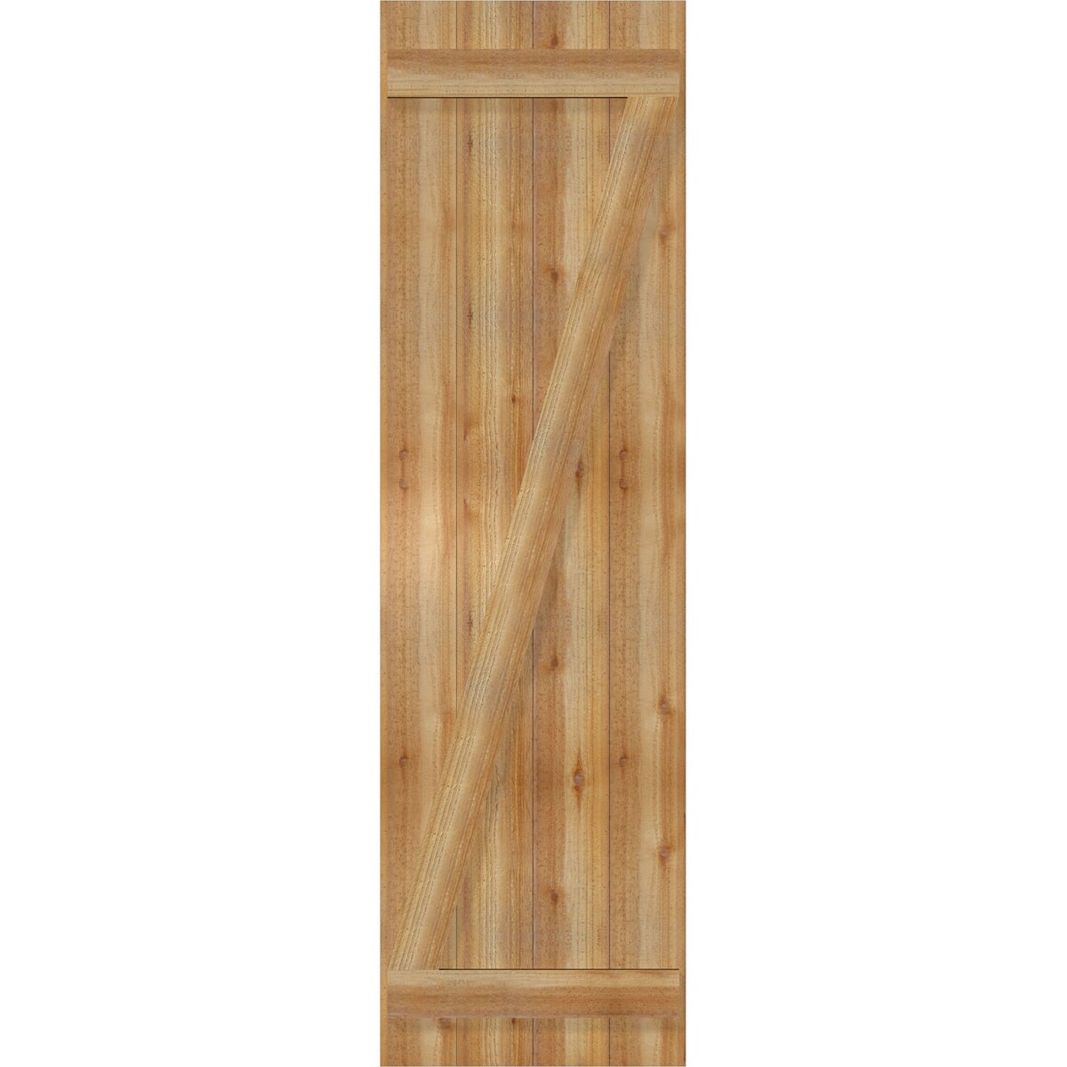 Ekena Millwork RBJ06Z21X075RWR Exterior-Shutters - View #5