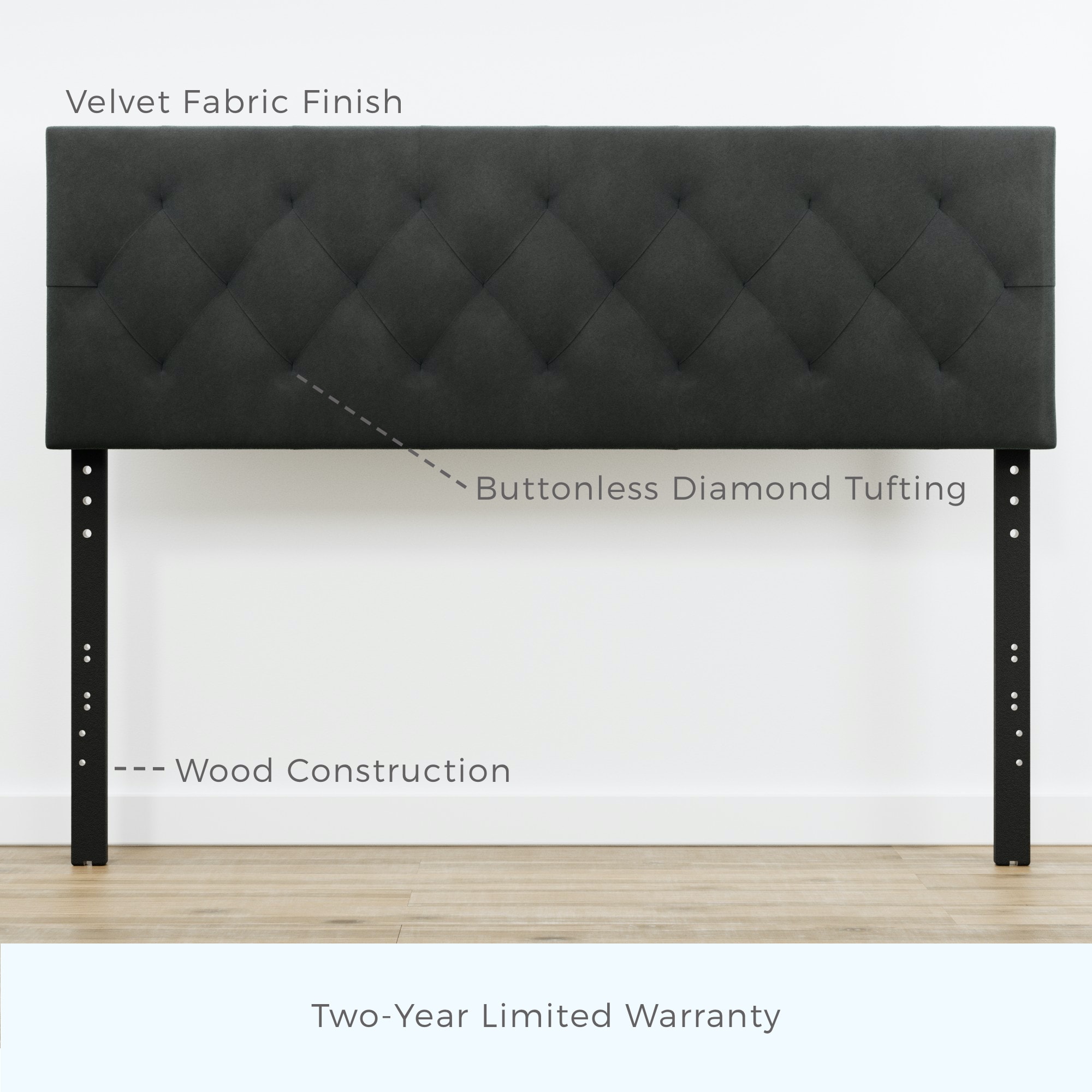 Brookside BS01UPHBKKVK Upholstered-Headboards - View #3