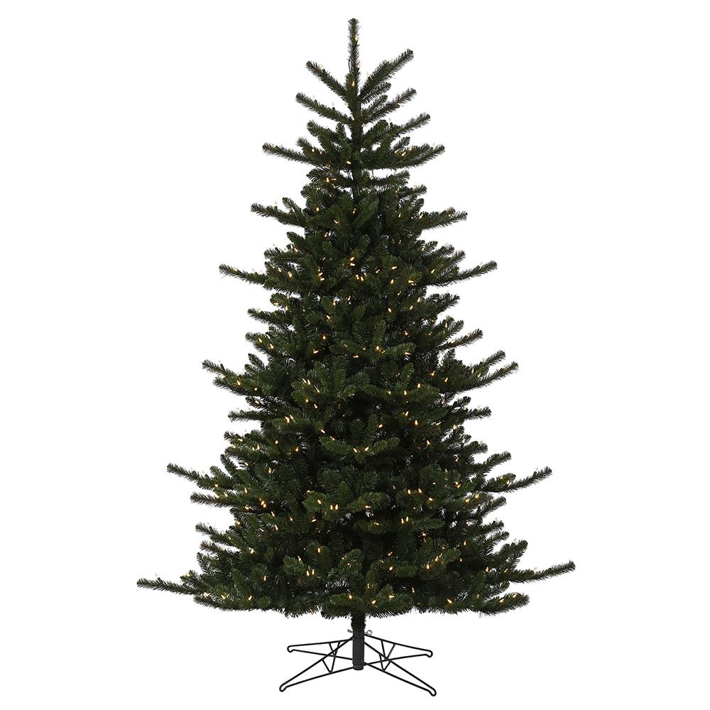 Vickerman G187076LED 7.5-Feet Pre-lit Artificial Christmas Tree with White LED Lights