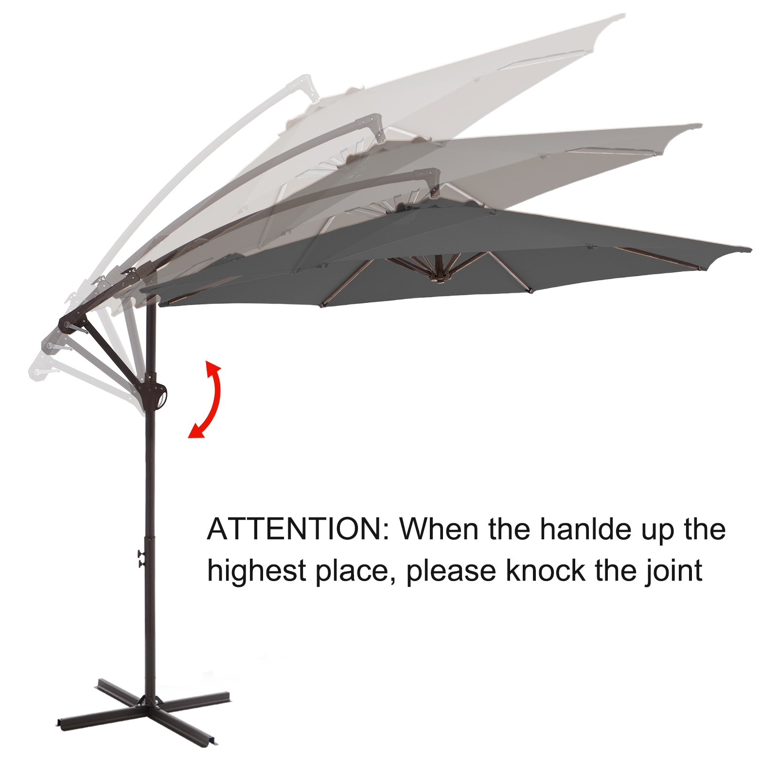 JEAREY JE-EDXJS-10FT-GR Umbrellas-2 - View #6