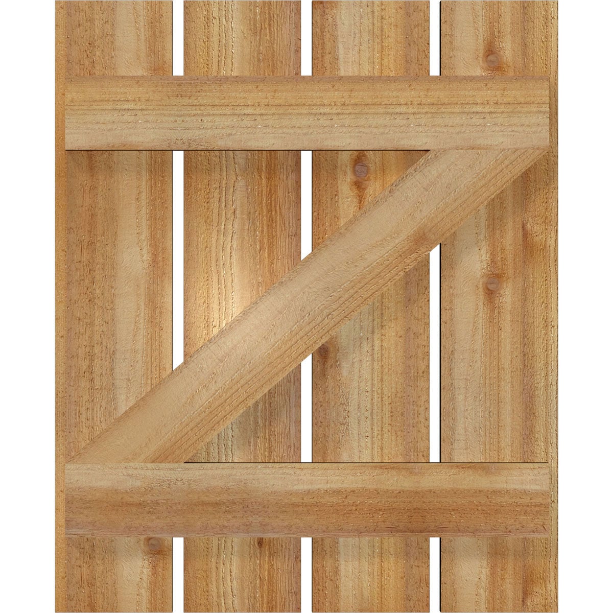 Ekena Millwork RBS06Z23X028RWR Exterior-Shutters - View #5