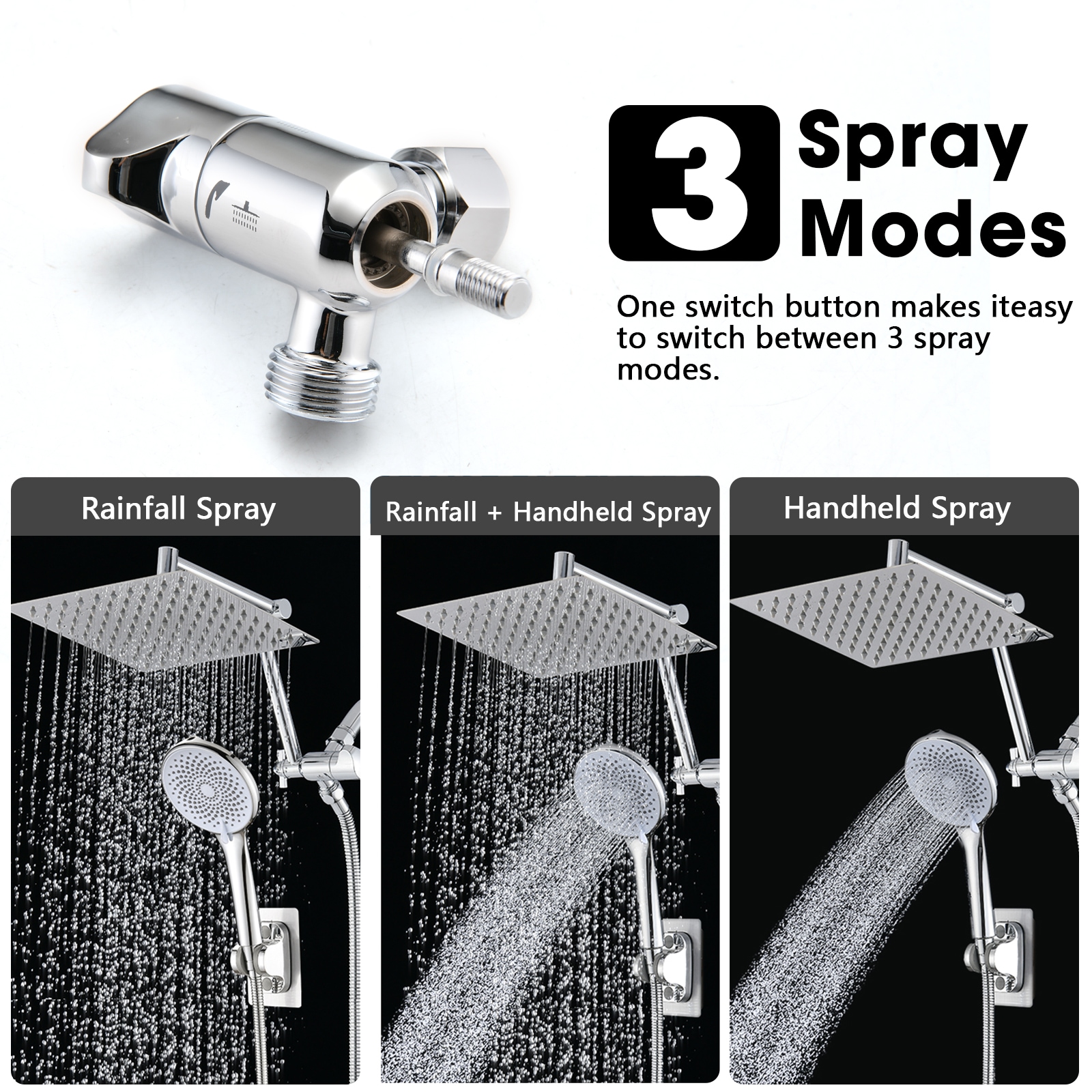 UCLIMAA UCM00504CH Showerhead-Bar-Panels - View #3