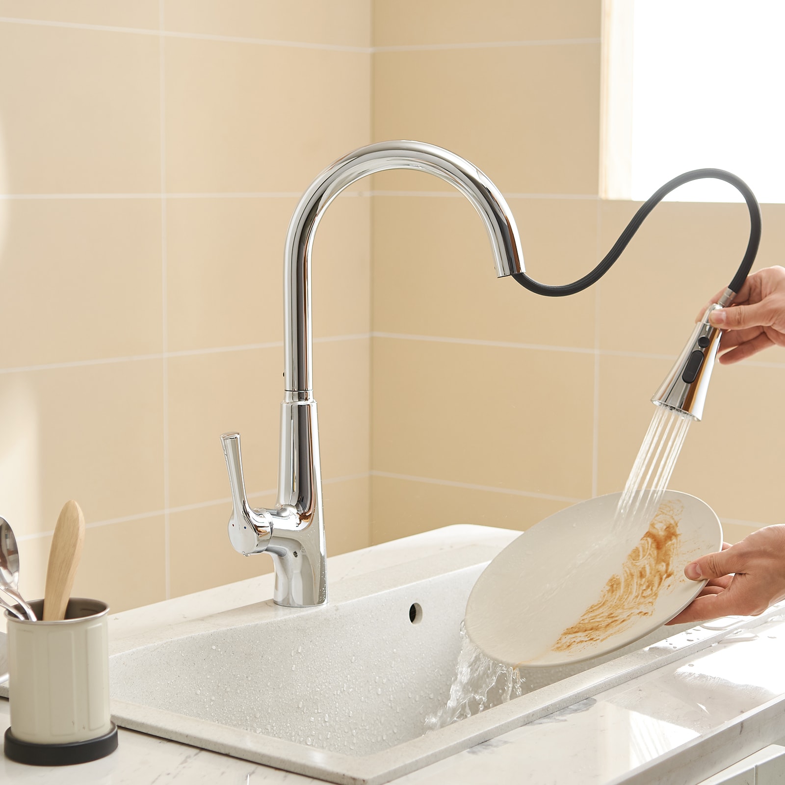 WELLFOR QJ-K-IS123033N Kitchen-Faucets - View #5