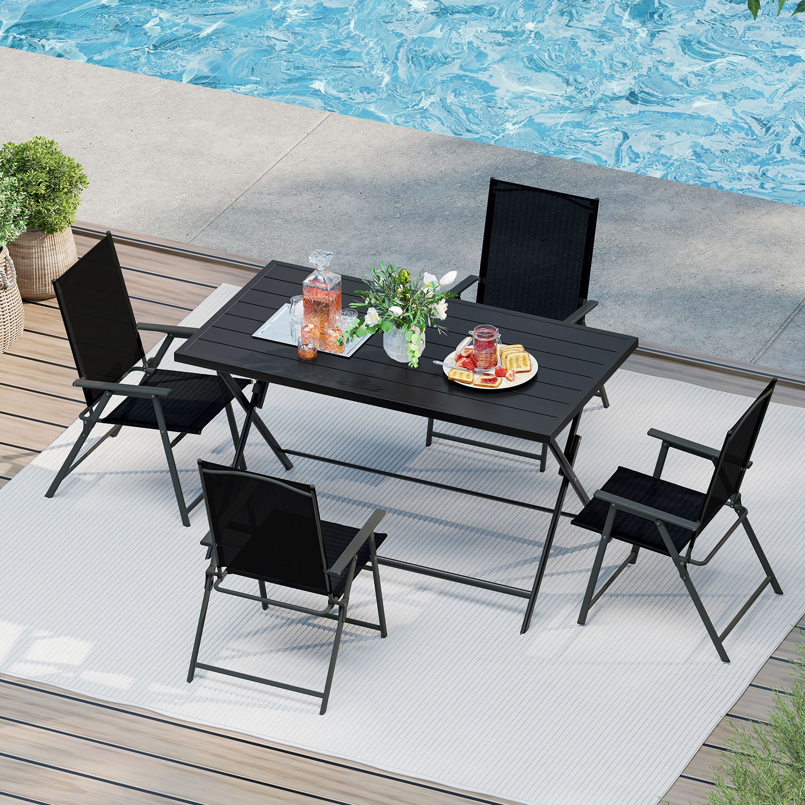 Slickblue D-CO-1253 Patio-Dining-Sets - View #3