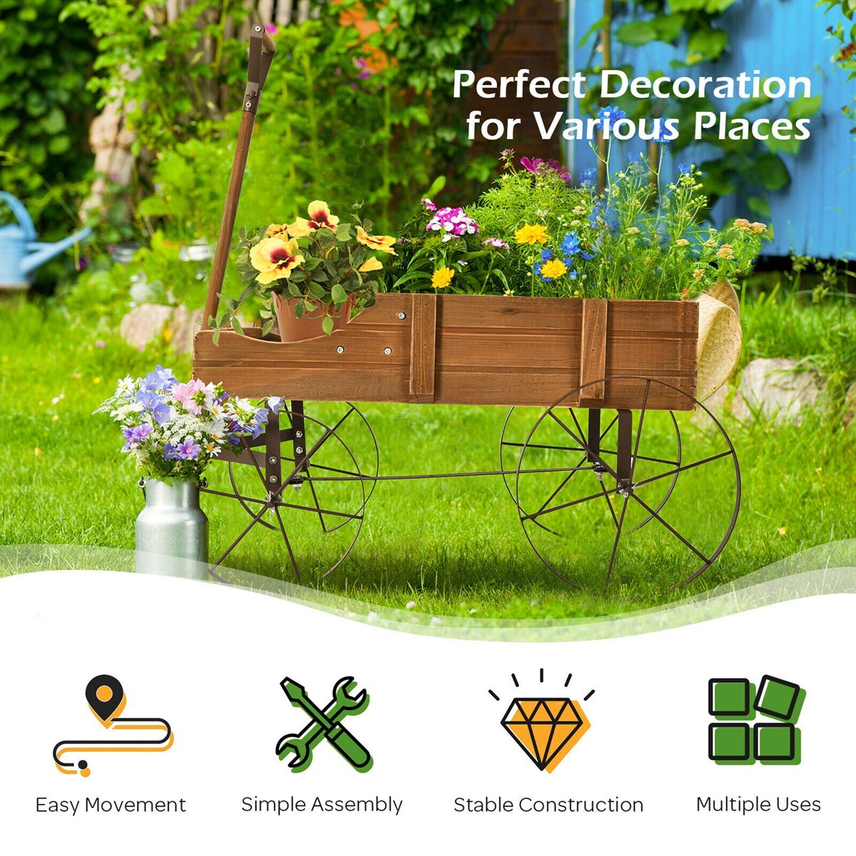 Costway CSHY000718 Planter-Window-Box - View #4