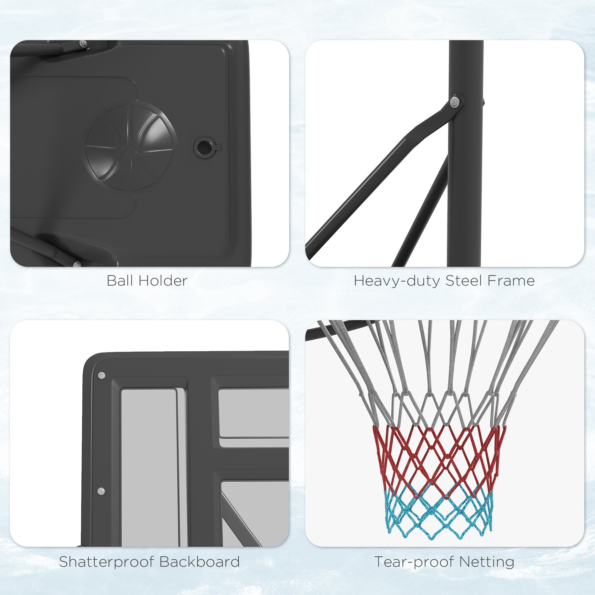 Runesay AF27 Basketball-System - View #4