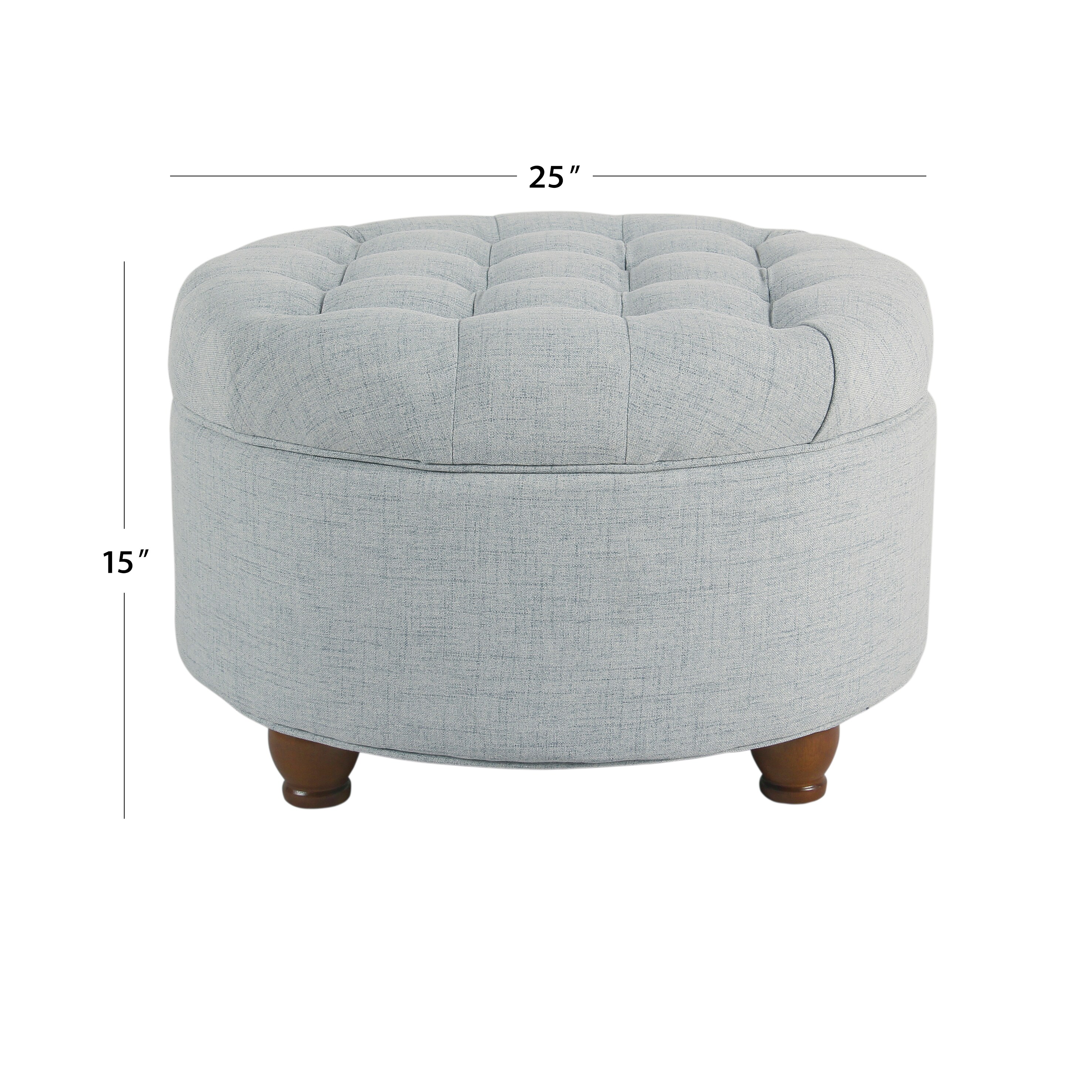 HomePop N8264-F2206 Indoor-Ottomans - View #5
