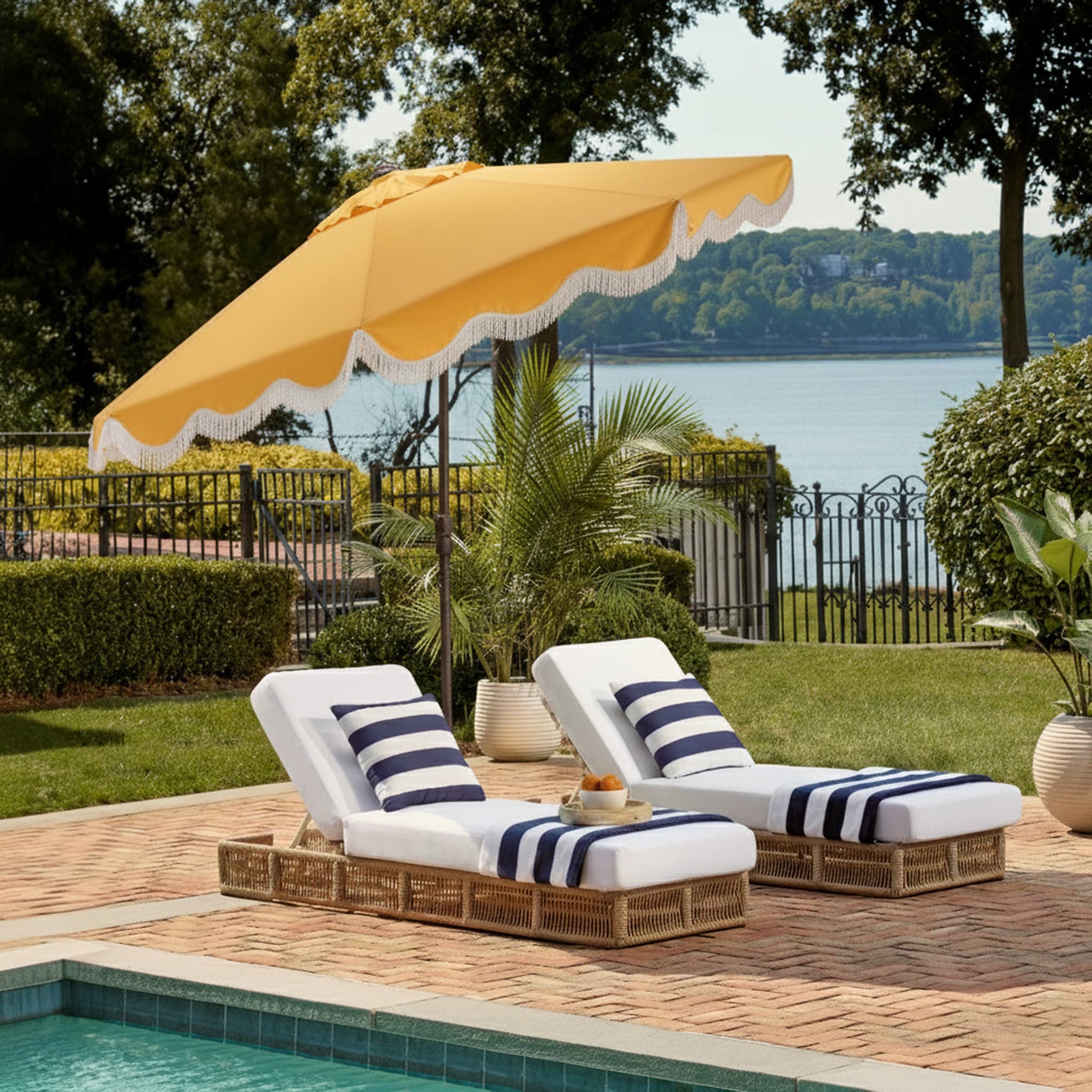 9 foot patio umbrella with crank Backyard Expressions ft P ush Button Tilt,Apple Green Embrace the sunshine and fresh air with the Torsa 9 ft crank umbrella Treasure Garden Market Aluminum 9