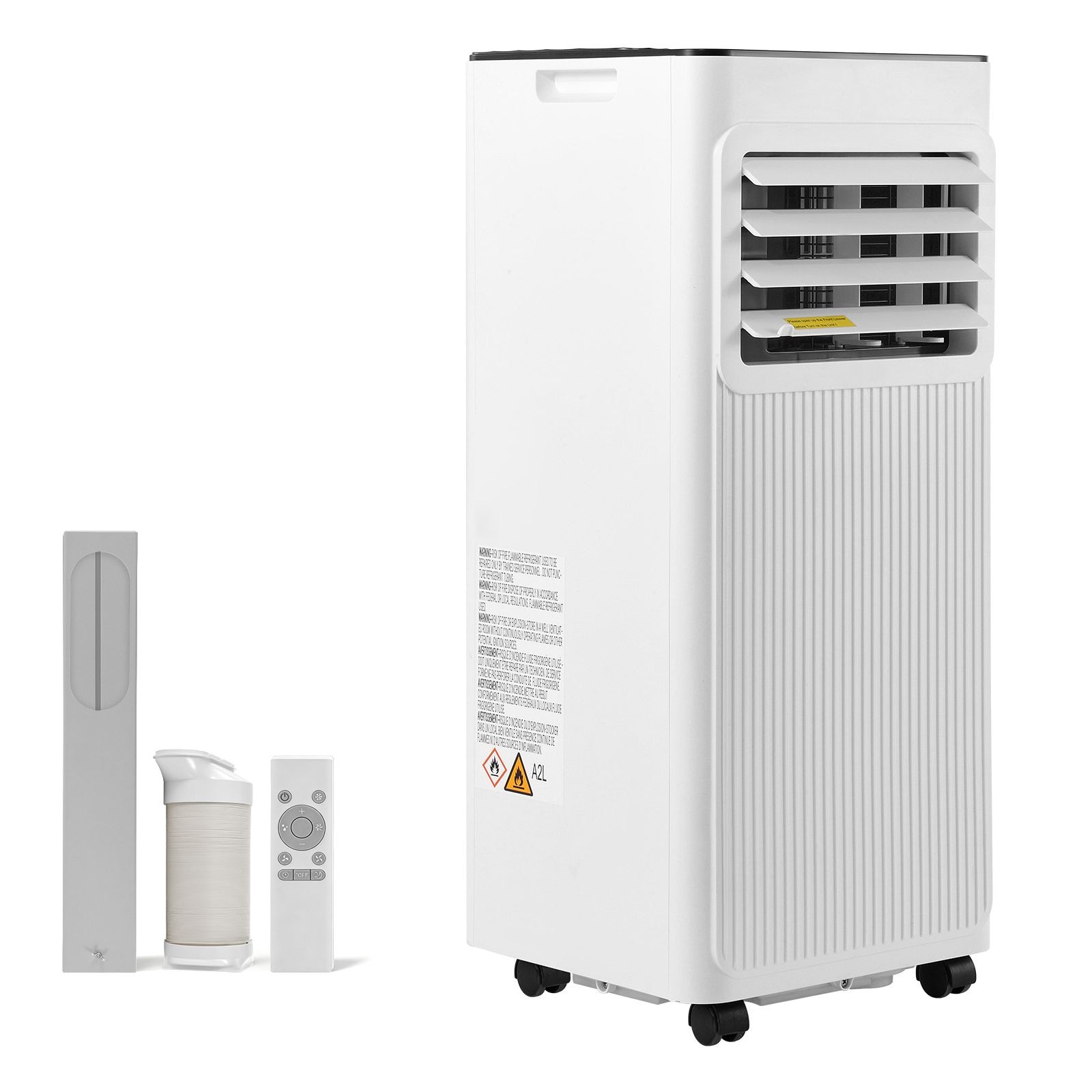 JUSHUA White 10000 BTU Portable Air Conditioner 3 in 1 Cooling Dehumidifier Fan with Remote Sansujyuku sansujyuku.com