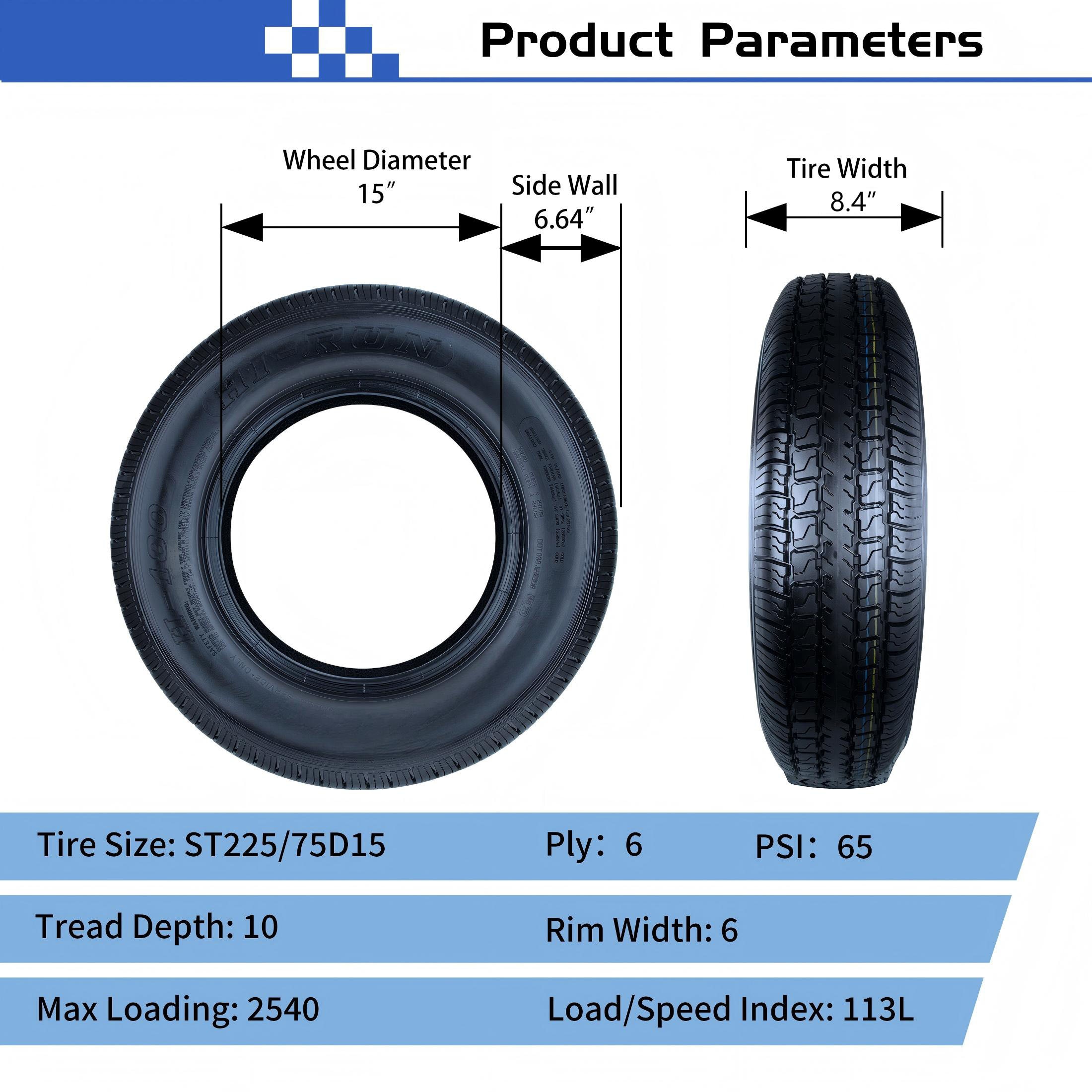 Hi-Run LZ1007 Ope-Wheels-And-Tires - View #2