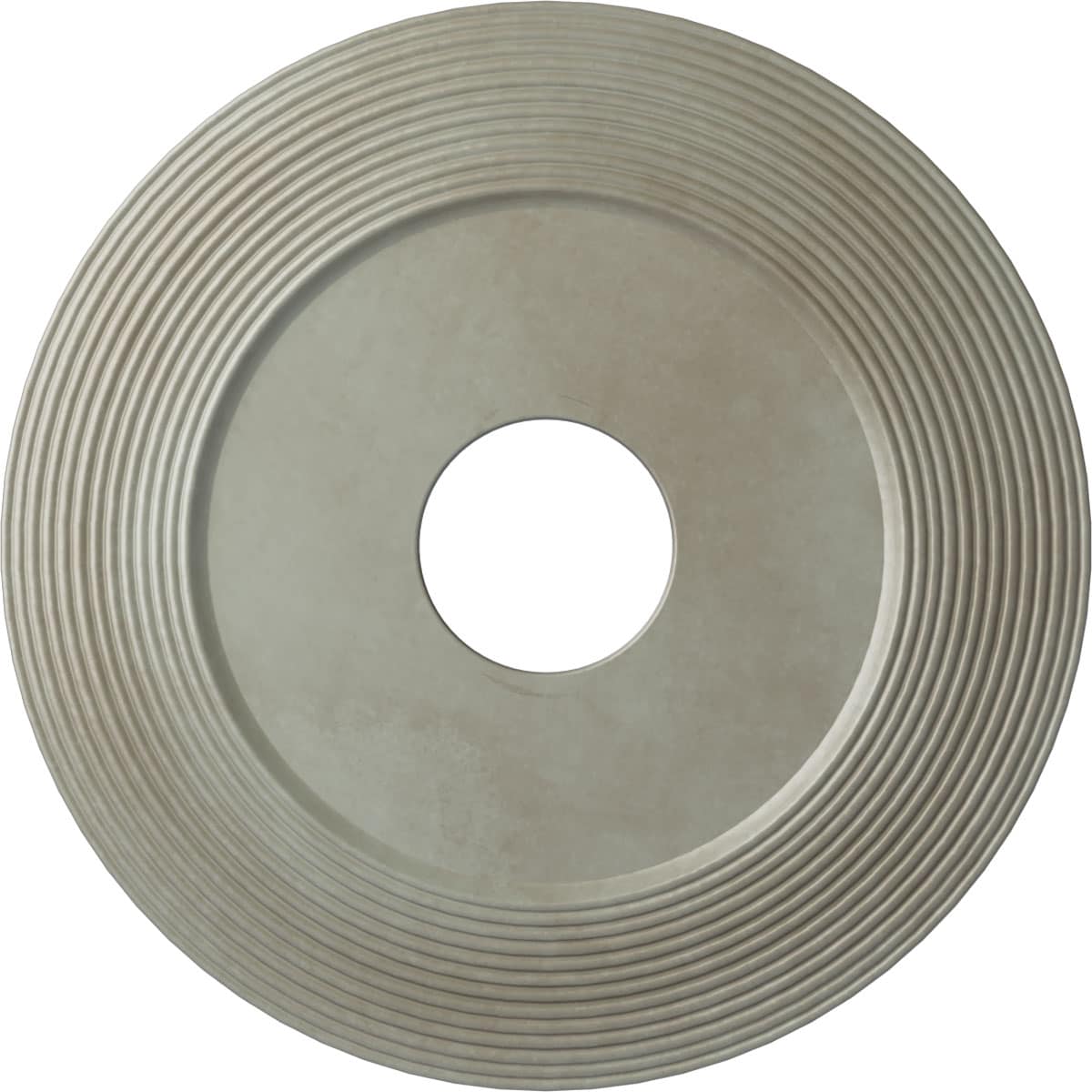 Ekena Millwork CM16ADFLS Adonis 16.125-in W x 16.125-in L Painted Flash Gold Polyurethane Whole Ceiling Medallion