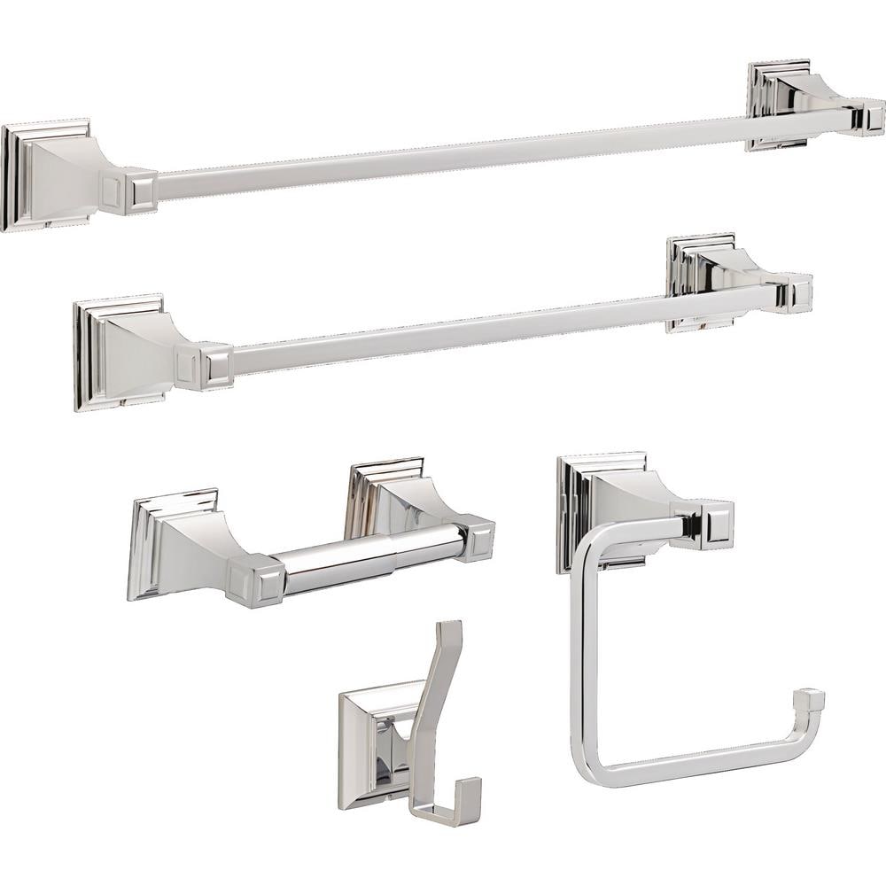 Franklin Brass Lynwood 24-in Polished Chrome Wall Mount Single Towel ...