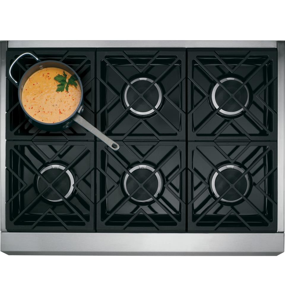 ge cafe range 6 burner