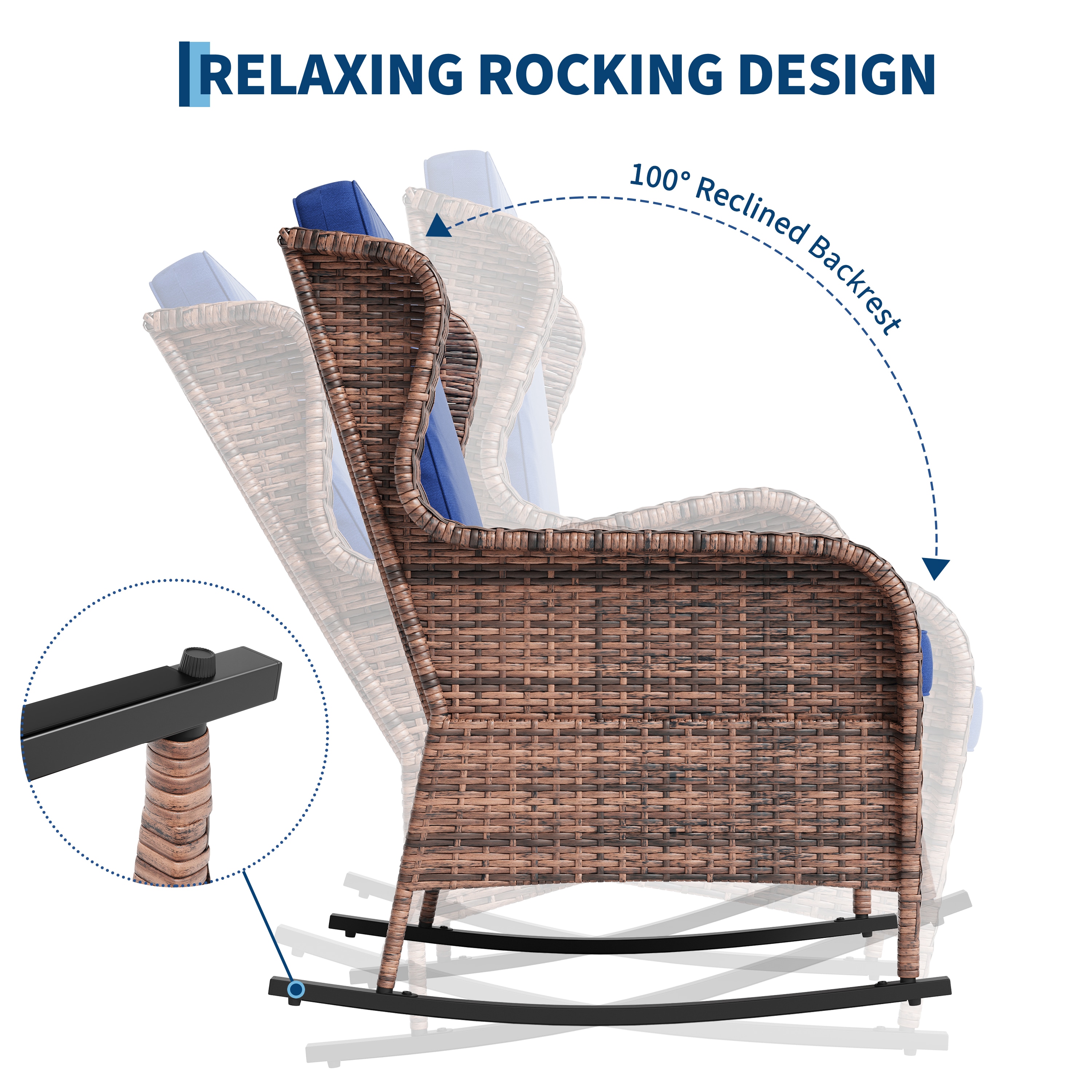 IdealHouse LW-JAS-489N Patio-Chairs - View #7
