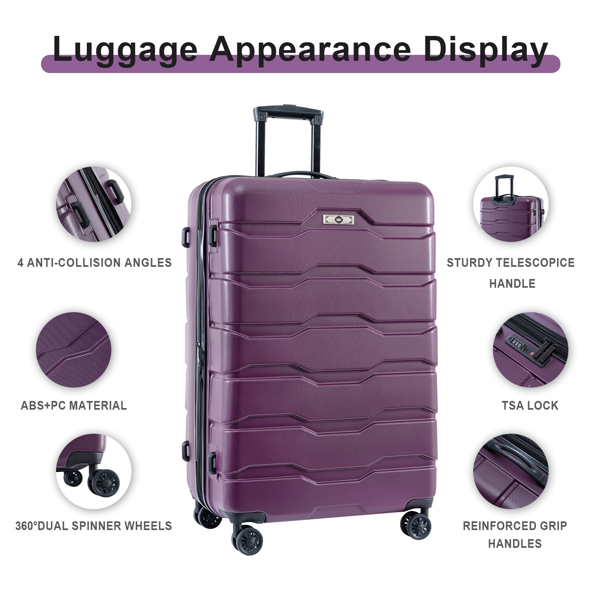 SINOFURN SYD9300003PP Luggage-And-Luggage-Sets - View #7