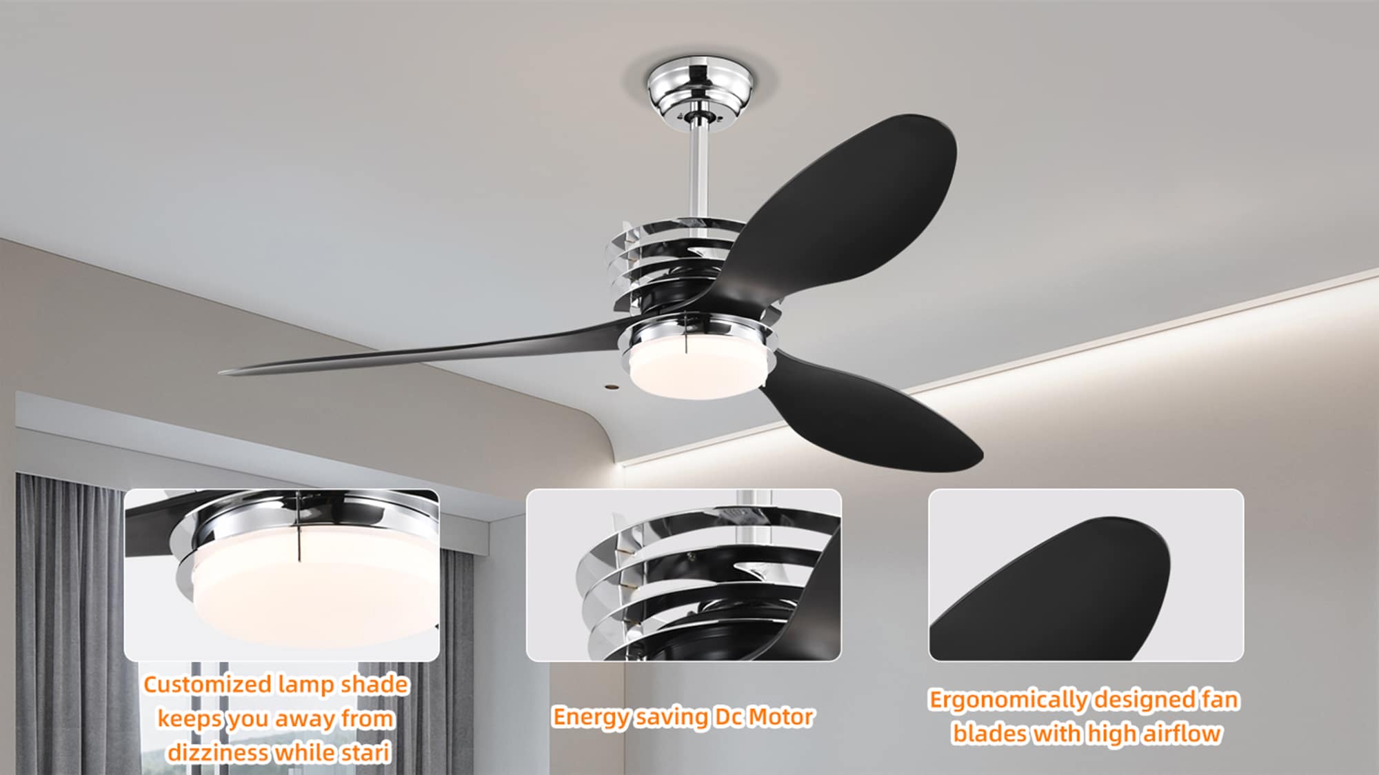 SINOFURN SYB570112BK Ceiling-Fans - View #5