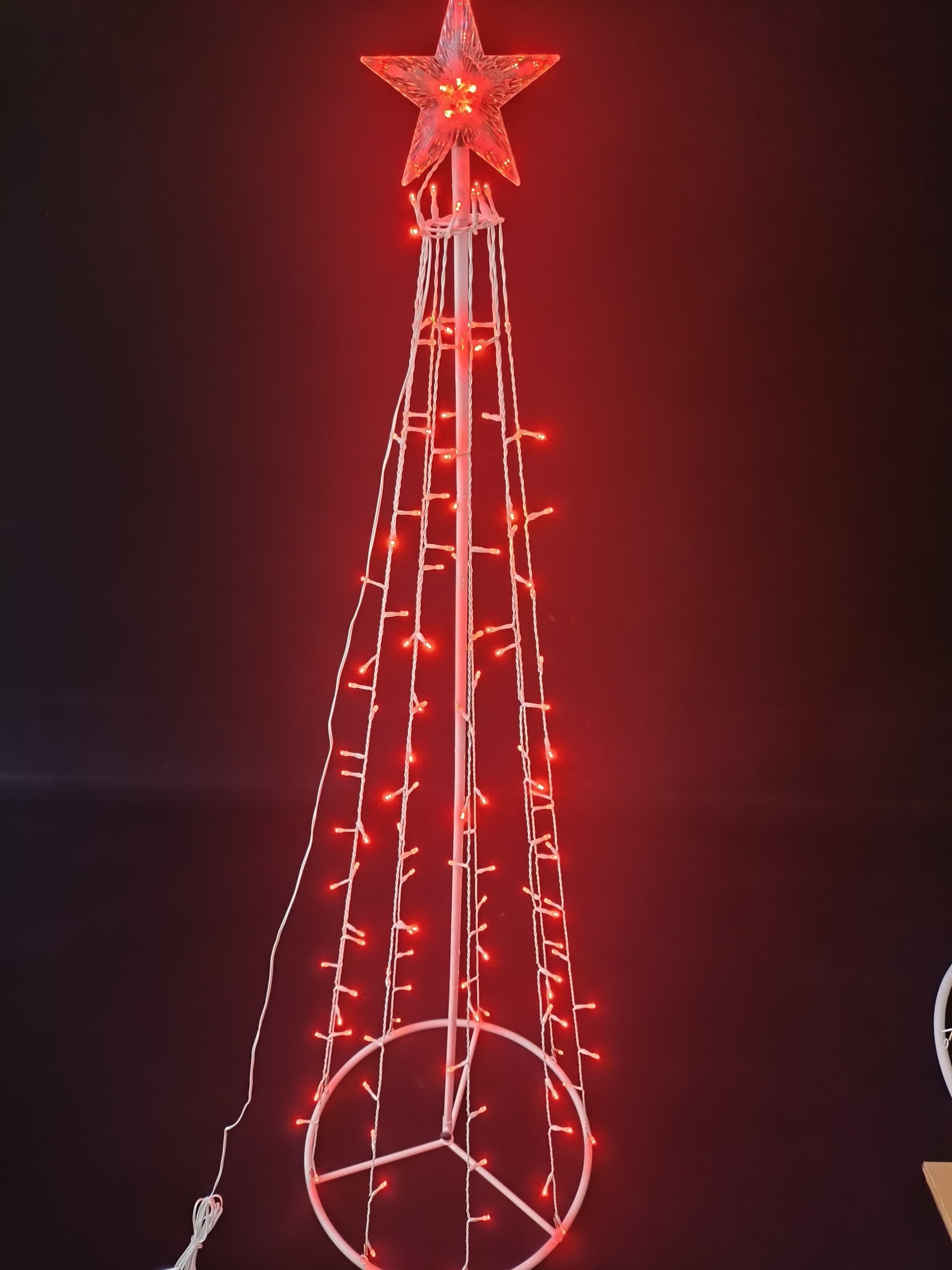 Hi-Line Gift 37510-RD Artificial-Christmas-Trees - View #2