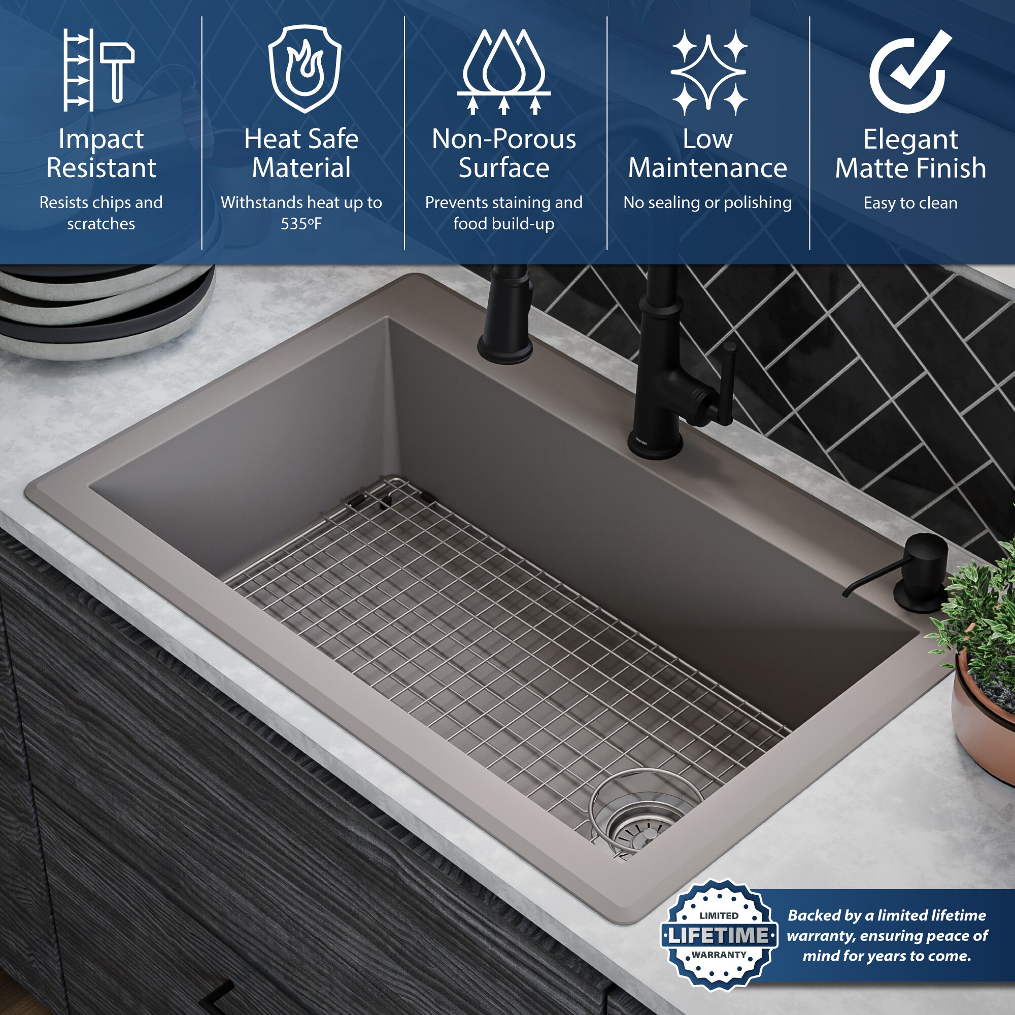 Karran QT-670-CN-PK1 Kitchen-Sinks - View #6