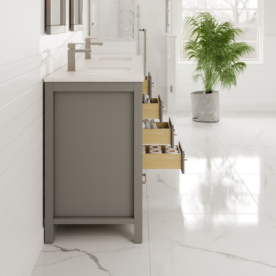 Eviva TVN414-60X18GR Bath-Vanity-Combo - View #6