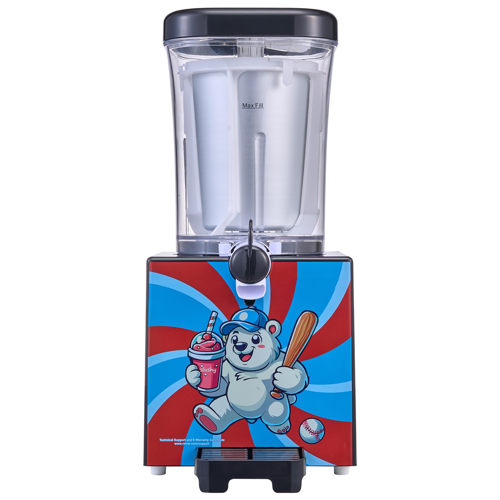 VEVOR Slush drink machine ( Black ) #SCJYMNXRJ1L006308V1
