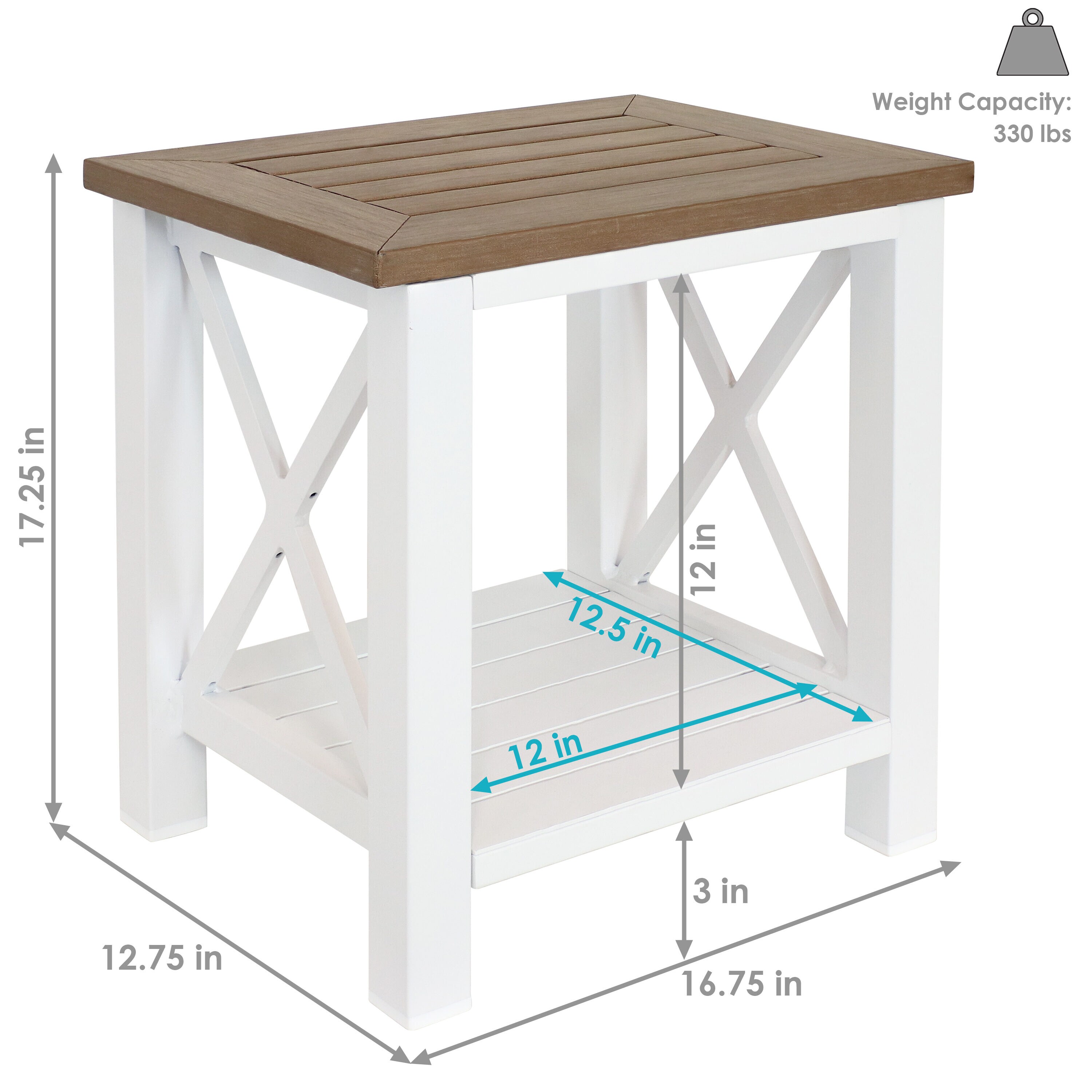 Sunnydaze Decor TF-828 End-Tables - View #5