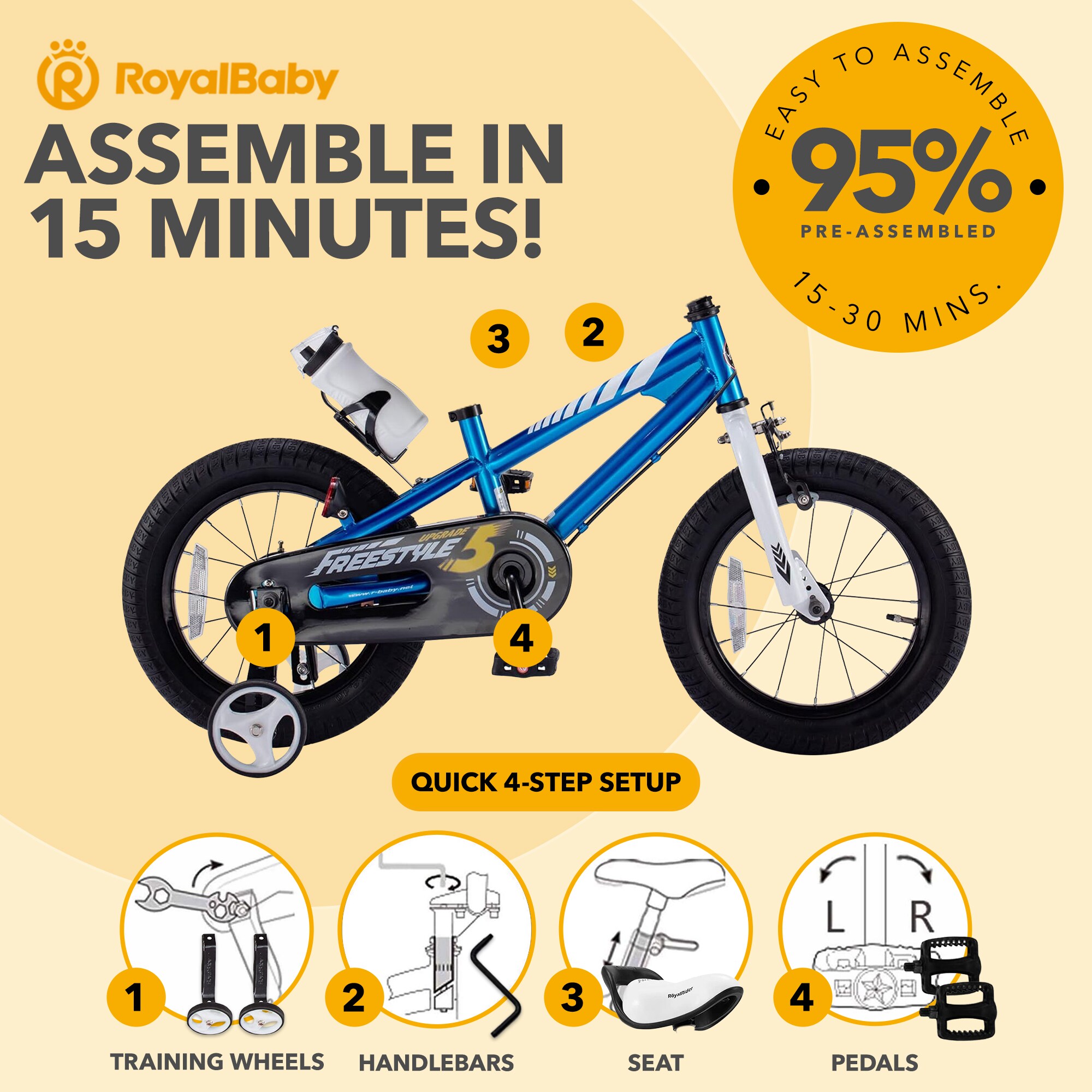 Royal Baby 388145 bikes - View #4