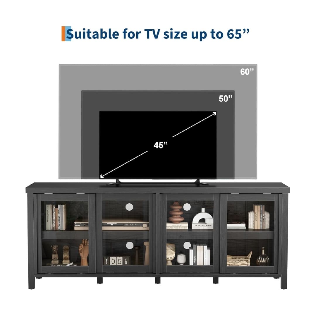 Qeetex GGL-PHK-34A8UVCQ Tv-Stands - View #7