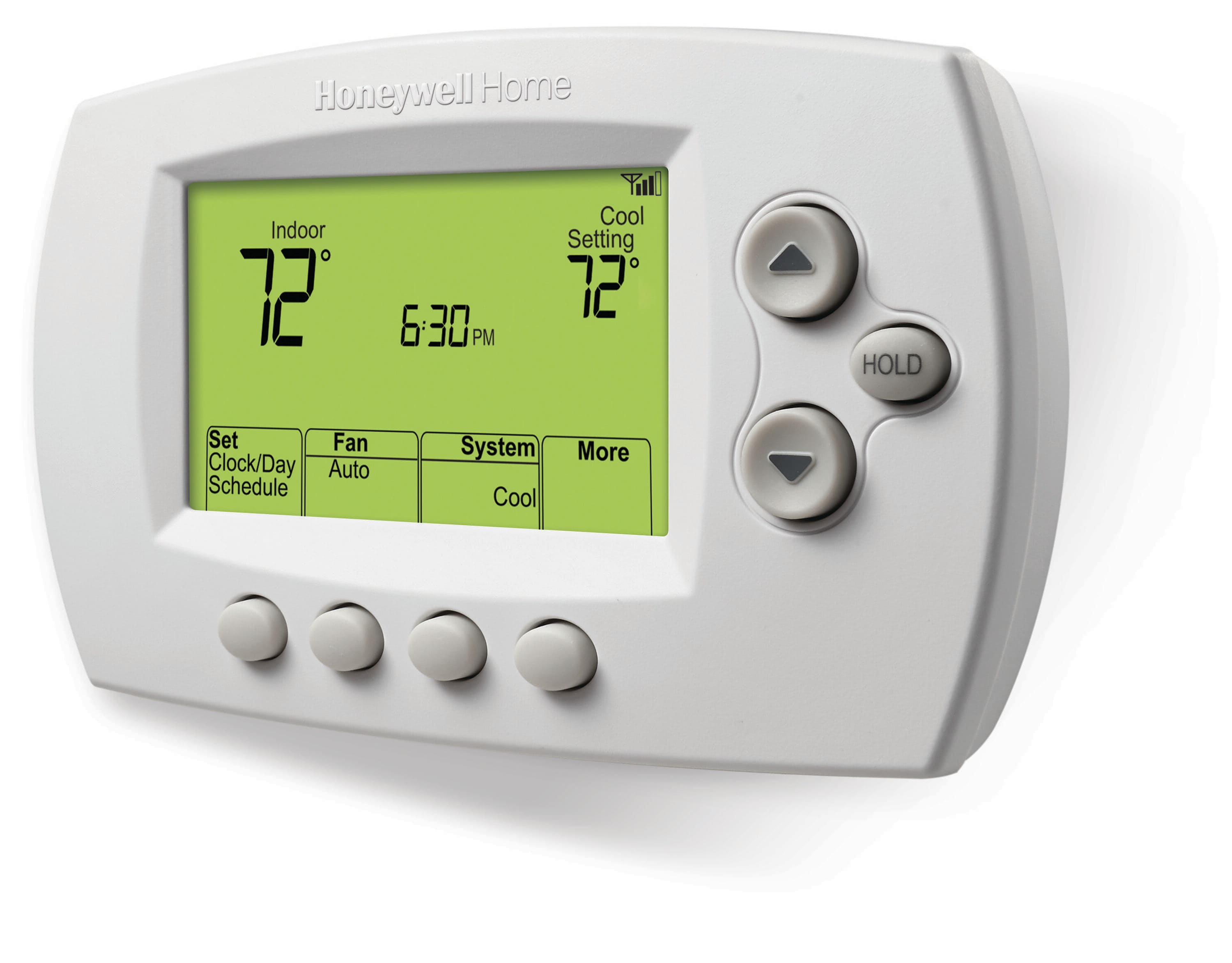 Honeywell Home RTH6580WF 7-Day White Thermostat Wi-Fi Compatibility the Smart Thermostats department Lowes.com