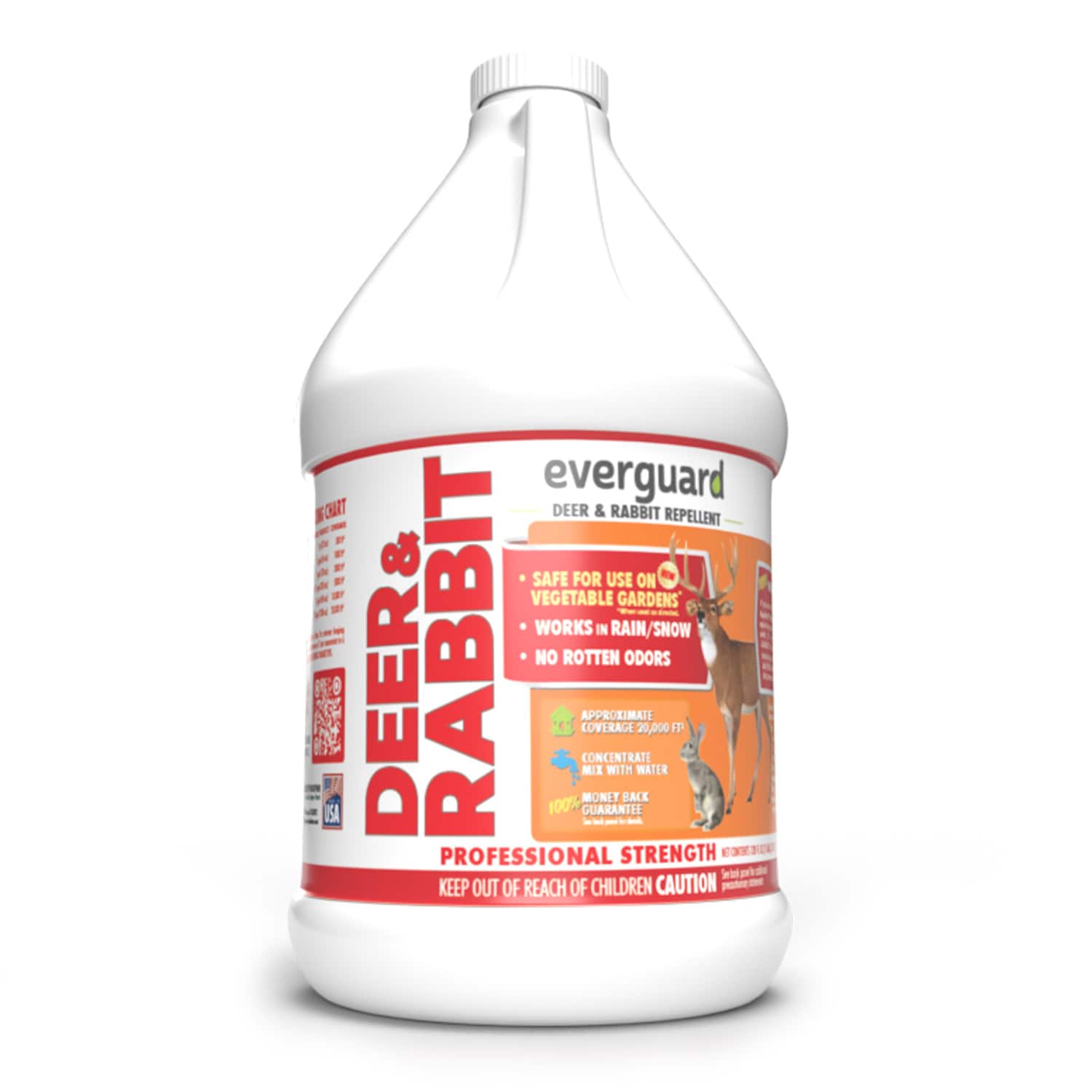 Everguard Repellents 5112828 1 Gallon(s) Concentrate Deer/Rabbit Repellent