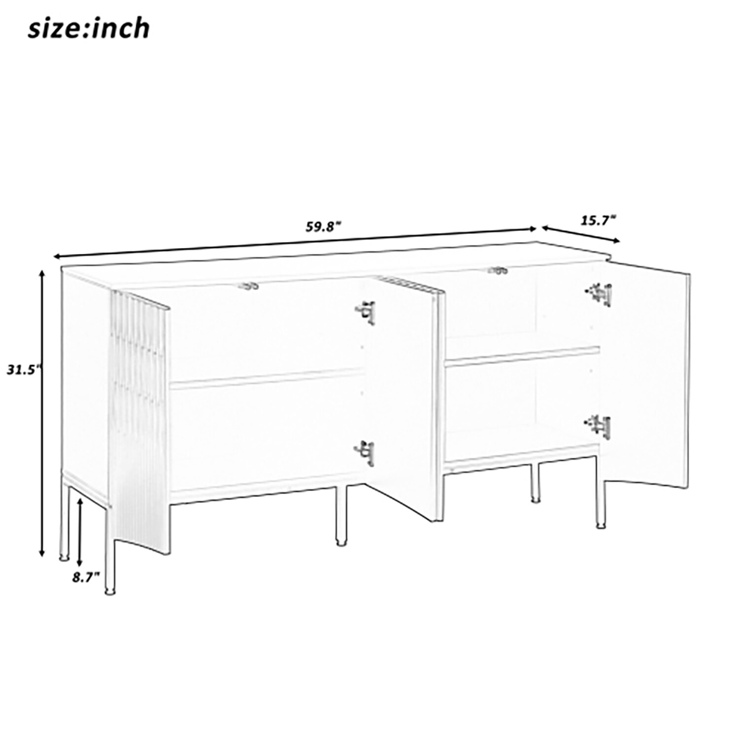 GZMR GZ-US2404V Utility-Storage-Cabinets - View #11