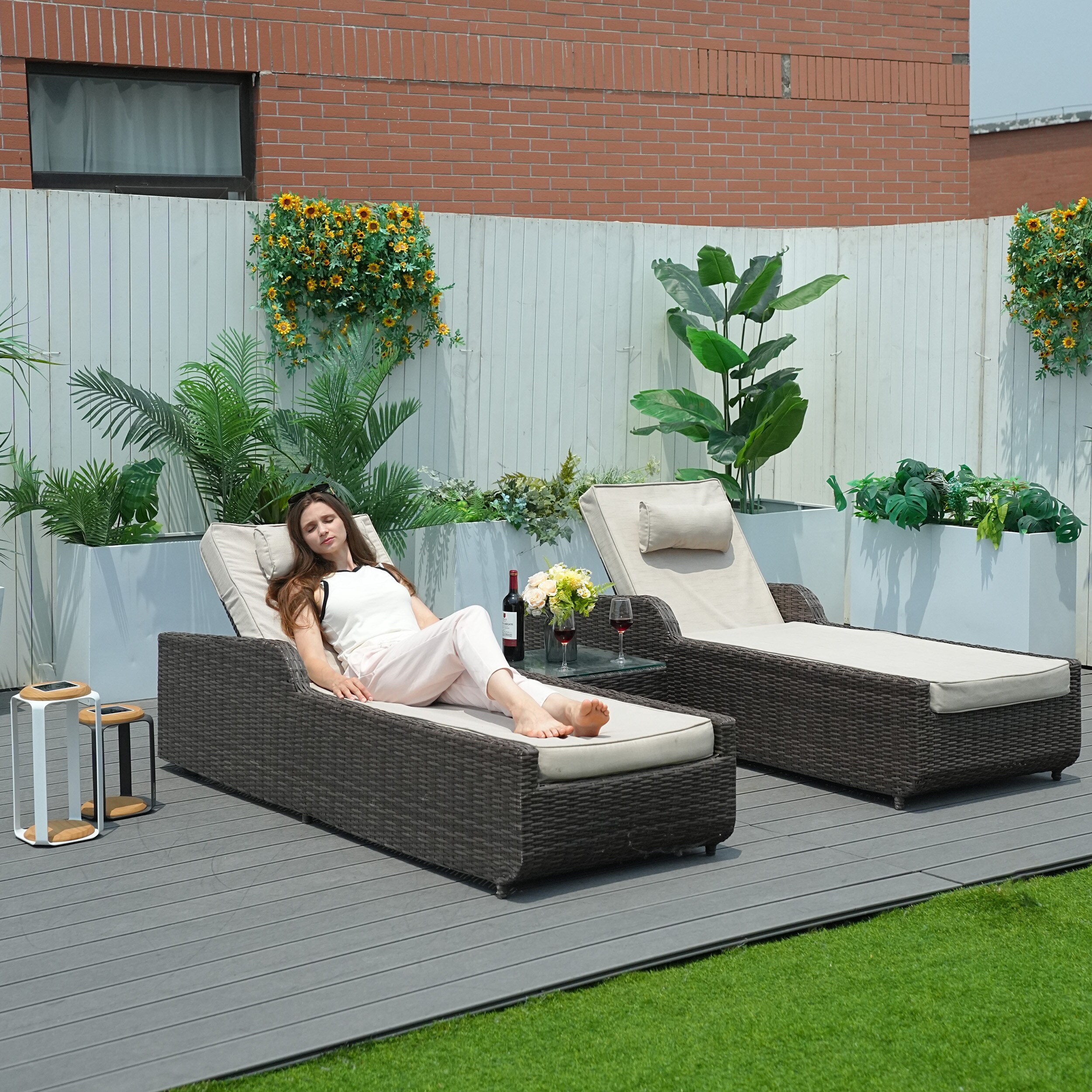 Moda Furnishings CMAL-1127B-BR Patio-Chairs - View #2