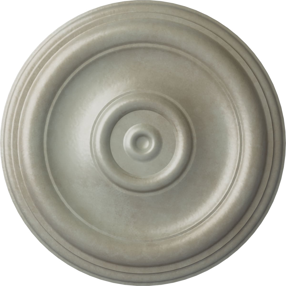Ekena Millwork CM12TRFLS Traditional 12-in W x 12-in L Painted Flash Gold Polyurethane Whole Ceiling Medallion