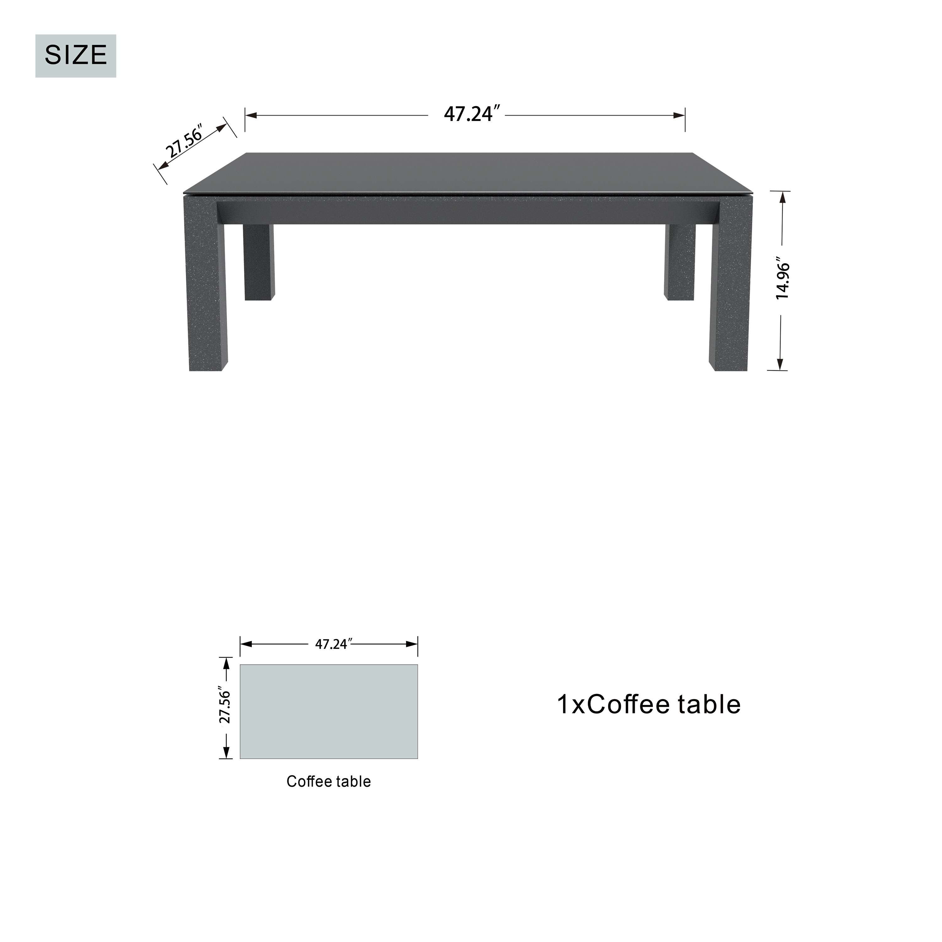 Moda Furnishings MOS-232627-GR Patio-Conversation-Sets - View #10
