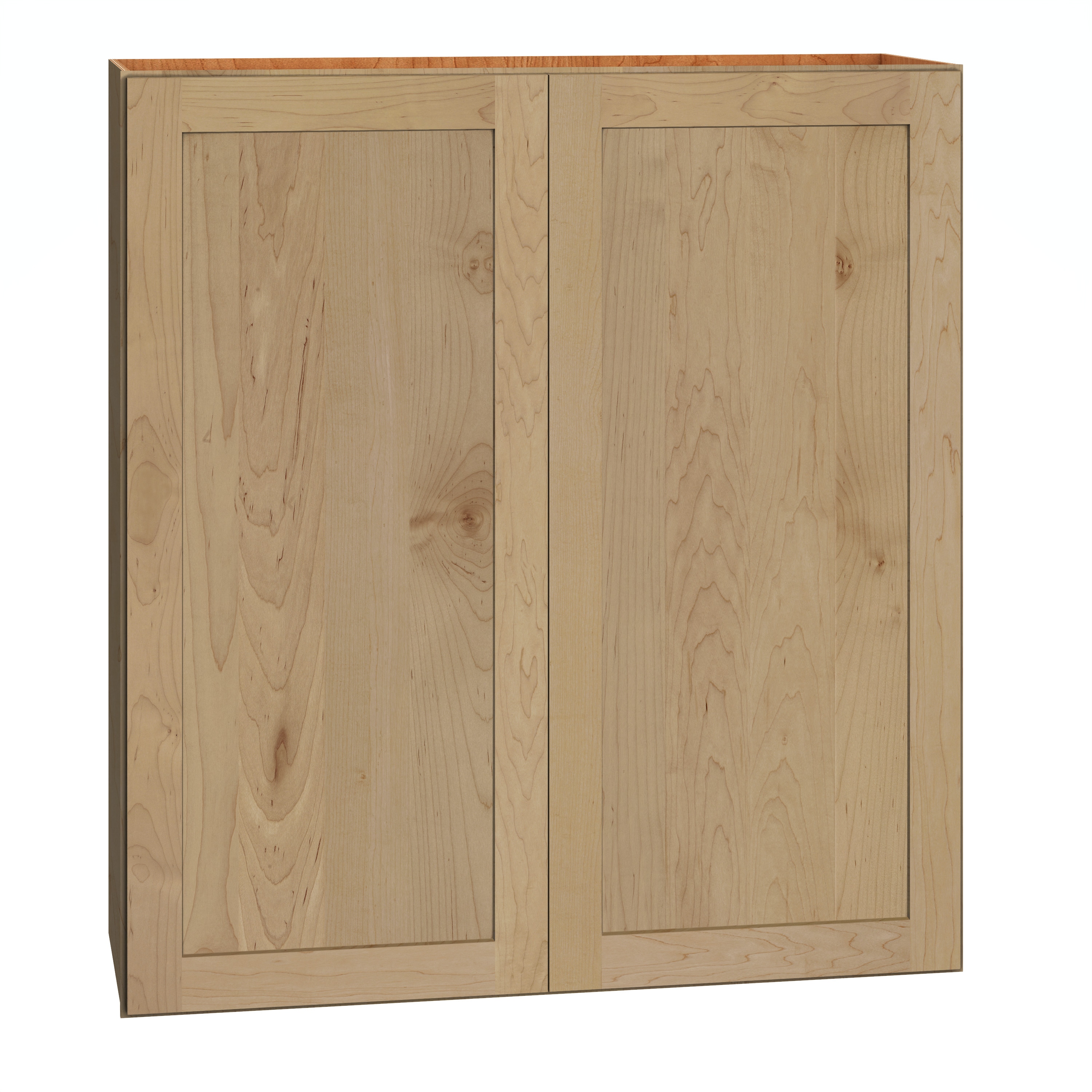 Diamond Express 62K-W3639 Jamestown 36-in W x 39-in H x 12-in D Coastline Brown Wall Fully assembled Plywood Cabinet (Recessed Panel Shaker)