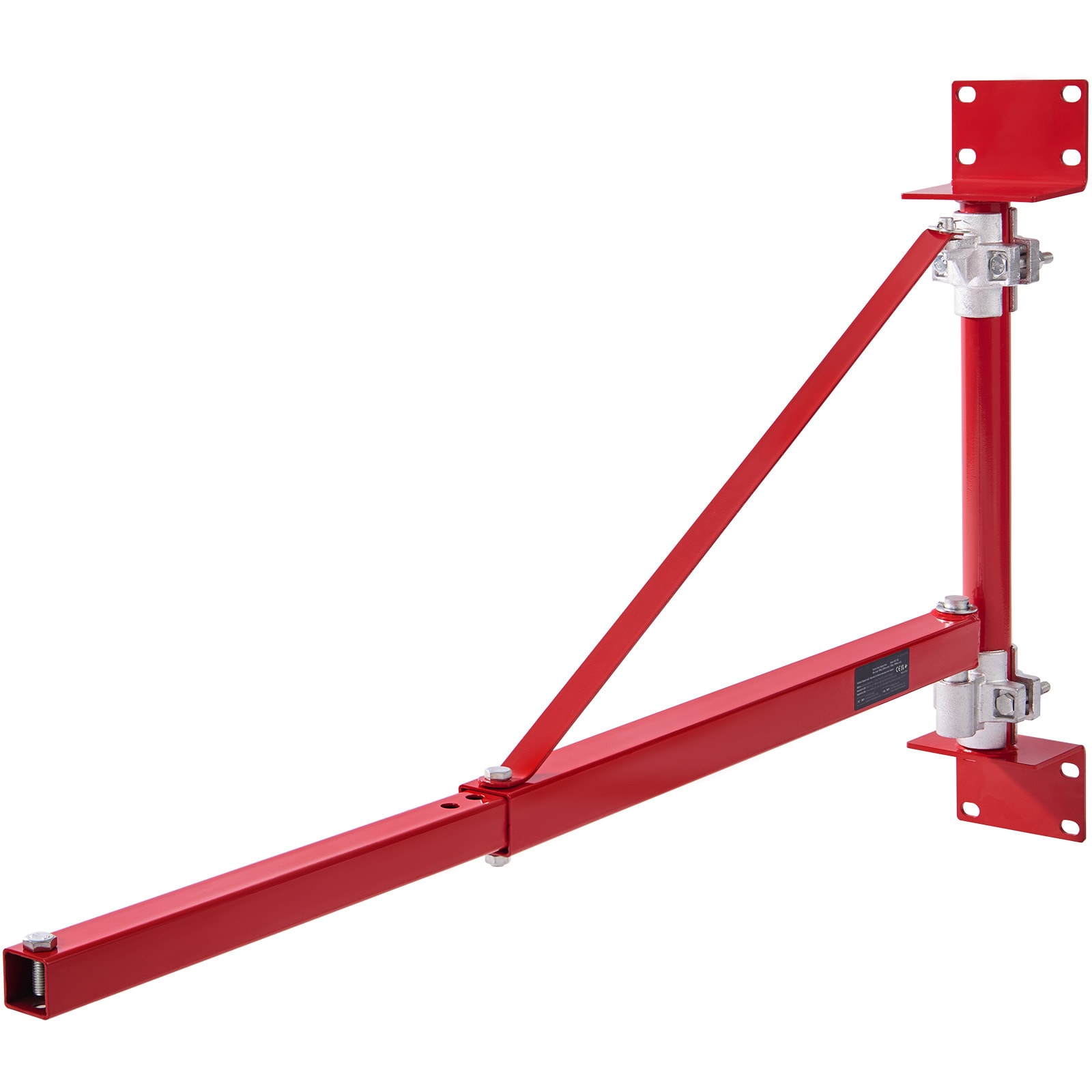 SVOPES Electric Hoist Support Arm 660 lbs Capacity Swivel Lifting Arm with Pole Steel Frame for Workshop Garage Winch Hoist #SVOPESHLZJTZ207339V0