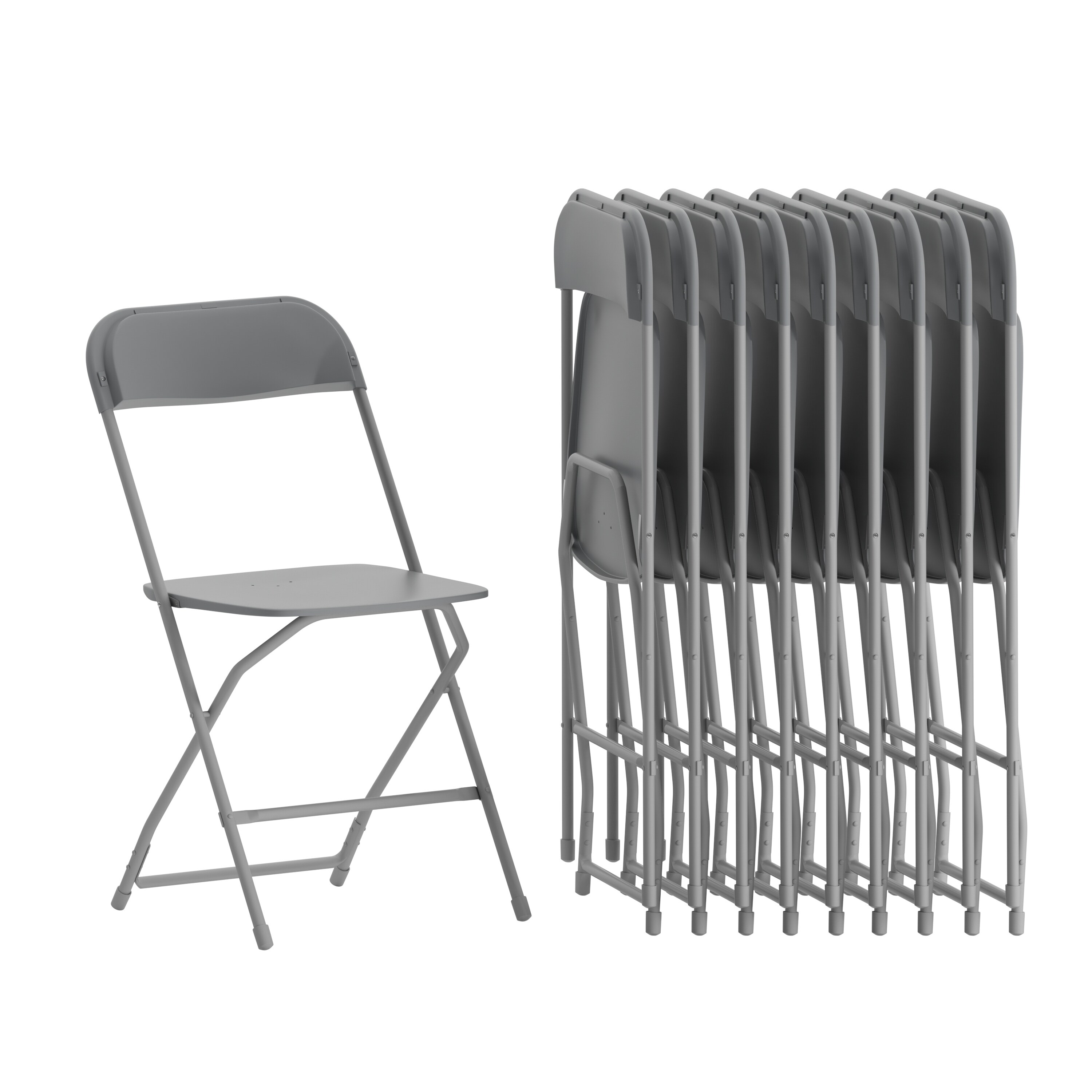 Atlantic steel store folding chairs