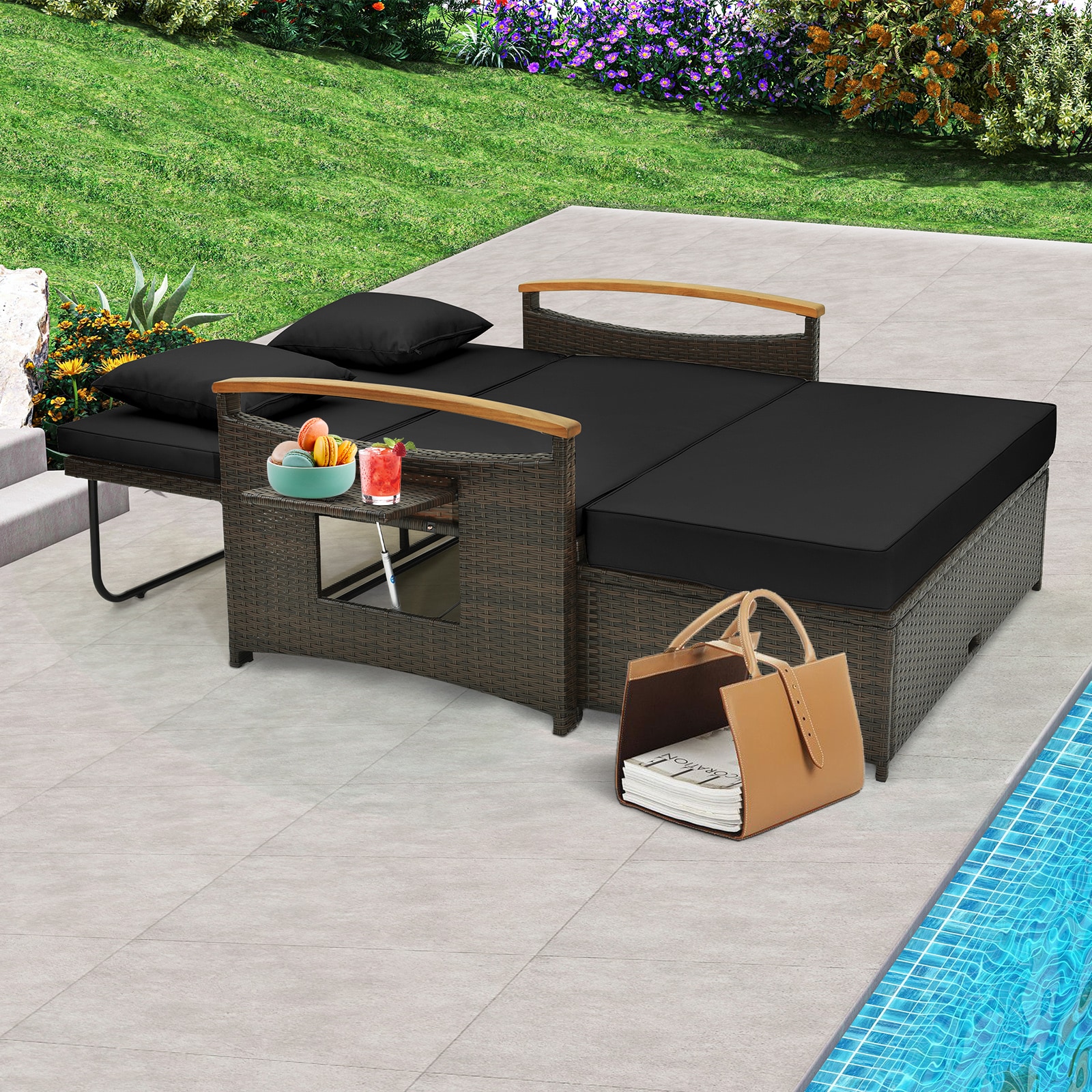Poinic CWJ71627DK-X Patio-Sofas-Daybeds - View #3