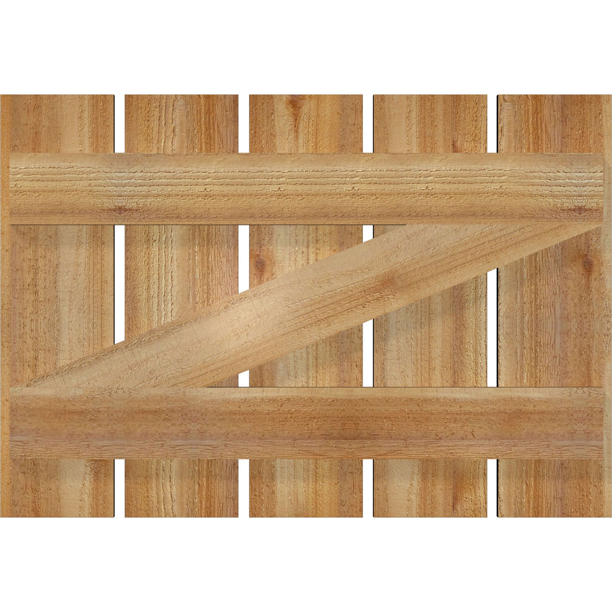 Ekena Millwork RBS06Z29X020RWR Exterior-Shutters - View #5