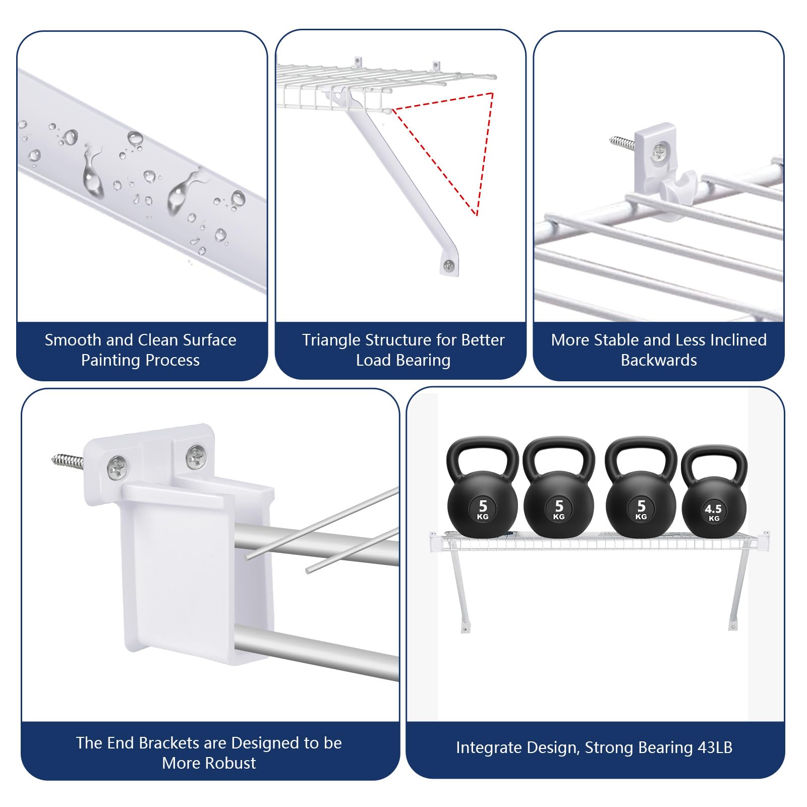 Etokfoks LETL7JG3S Wire-Closet-Hardware - View #4