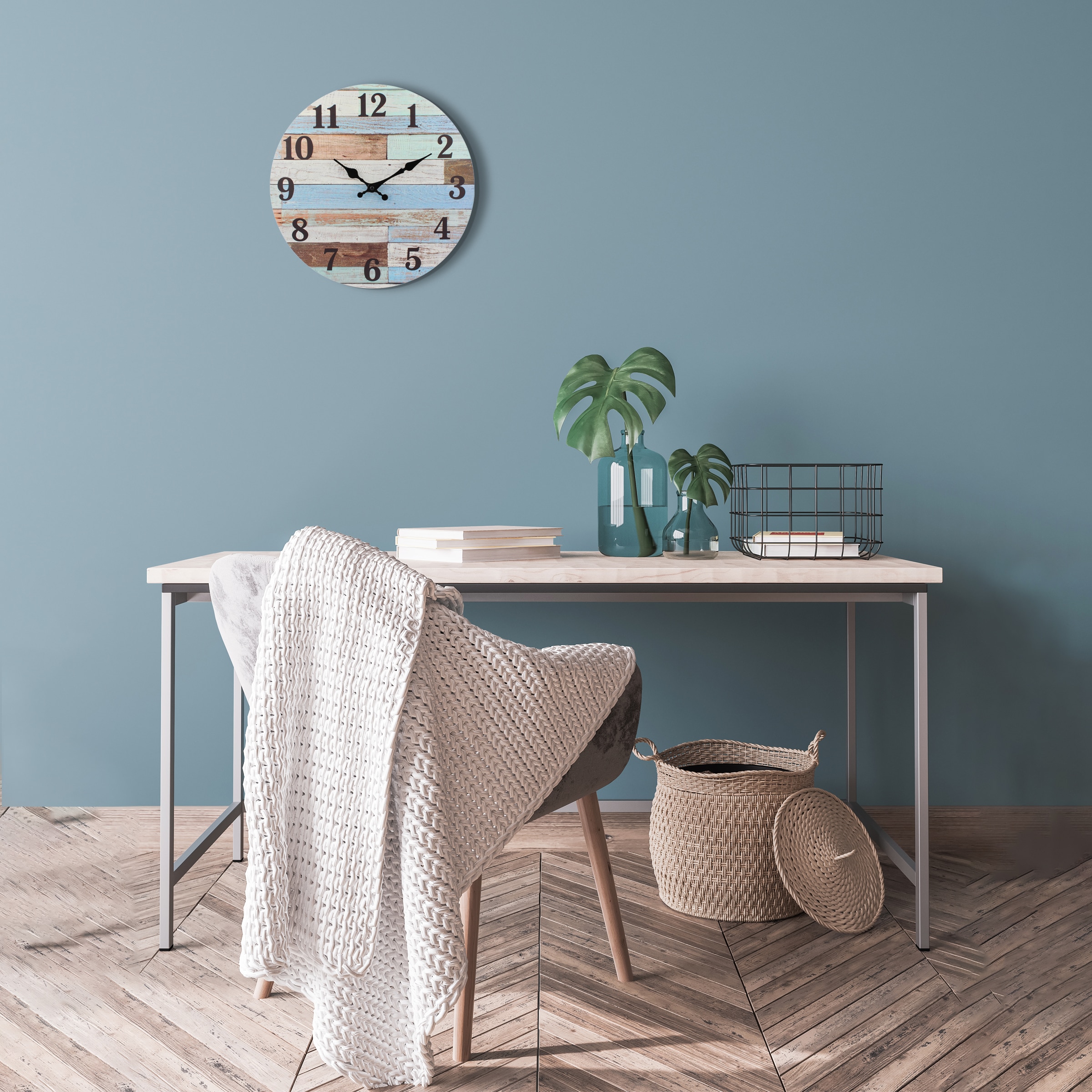 Stonebriar SB-6150A Indoor-Outdoor-Clocks - View #5