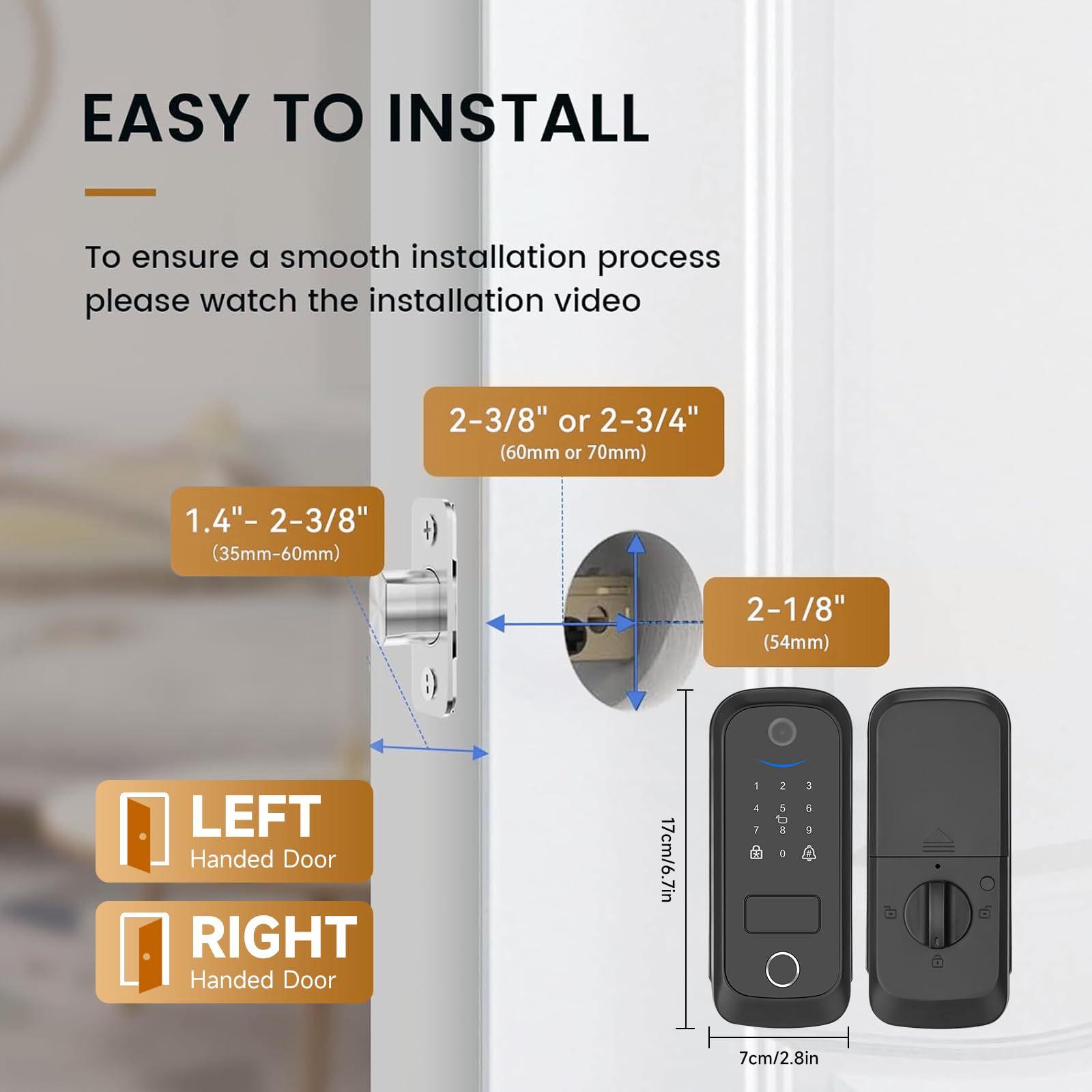 Adrinfly LAD0804D496 Electronic-Door-Locks - View #8