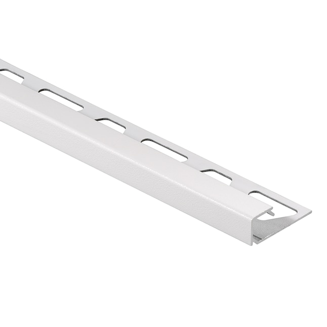 Schluter Systems Quadec 0.375-in W x 1-in L Black Color-Coated Aluminum Tile Edge Trim Schluter Systems Quadec 0.375-in W x 1-in L Black Color-Coated Aluminum Tile Edge Trim